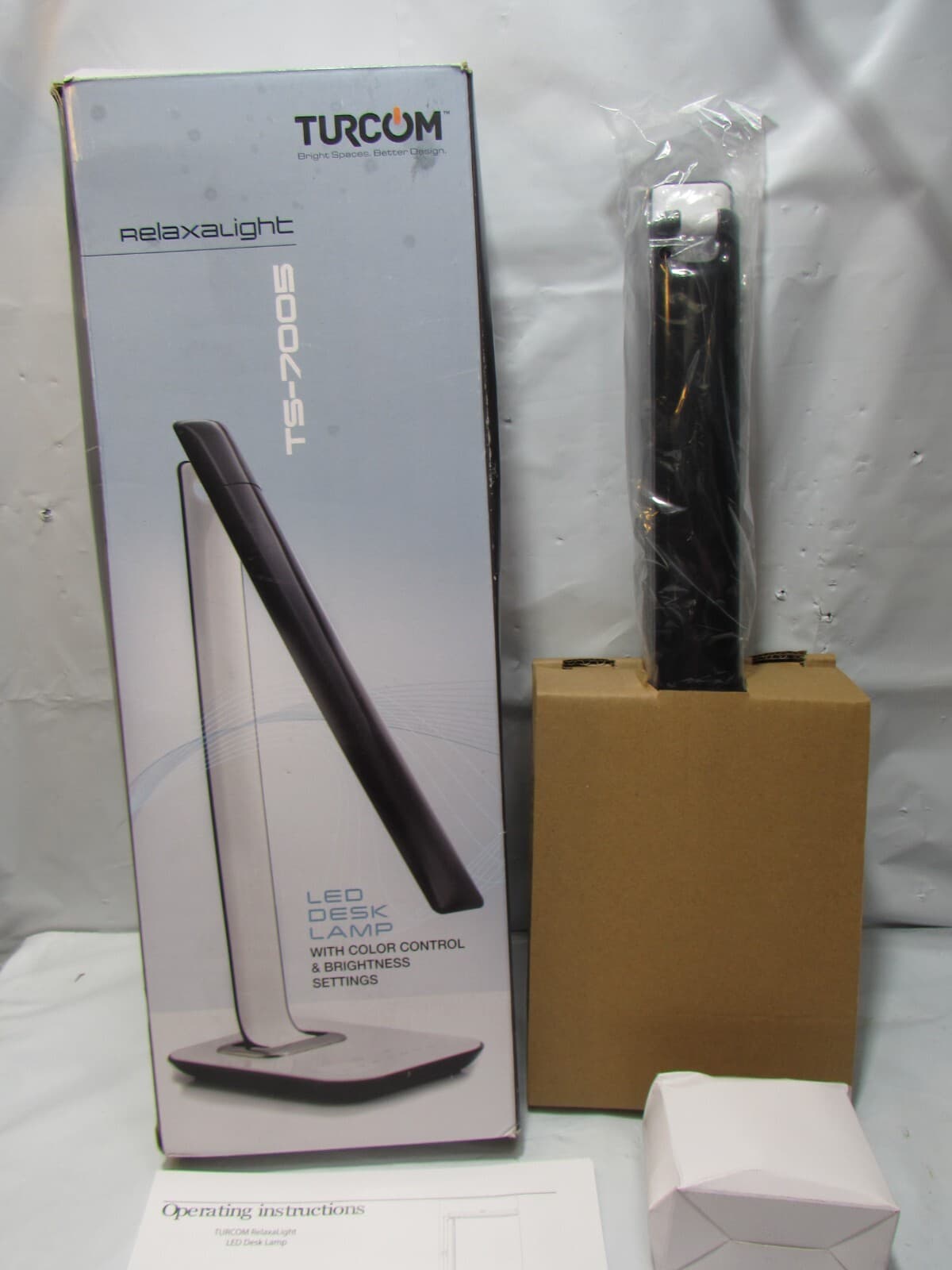 LED Desk Lamp With USB Charging Port Dimmable Touch Controls Multicolor Q93K - Thumbnail 10