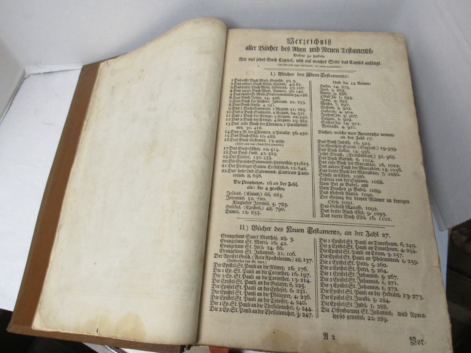 Very Large Das Alte Testament Bible 17" Tall Z40J - Thumbnail 10