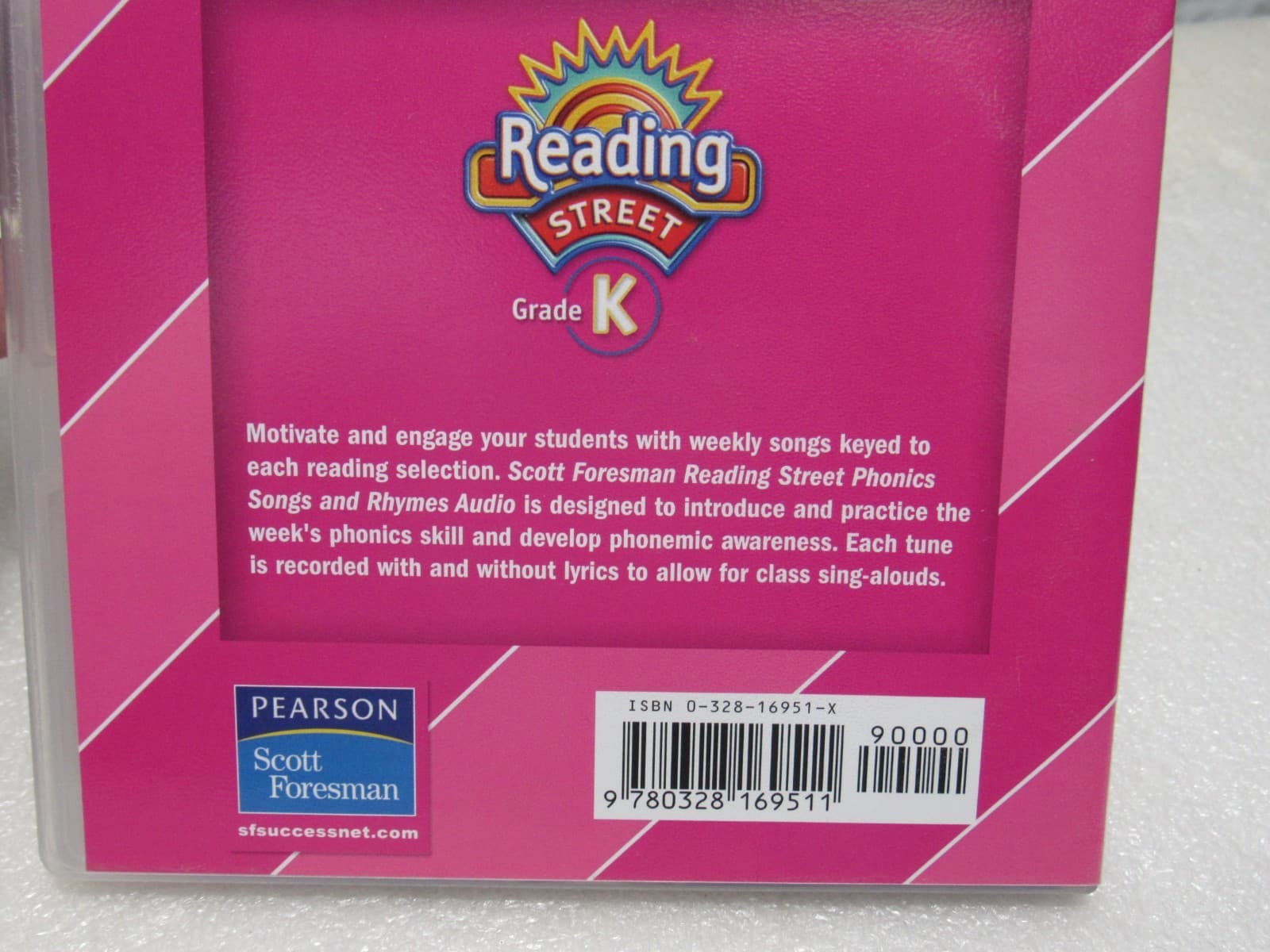 Reading Street Sing with Me/Background Building & Phonic Song CD Grade K (W7J) - Thumbnail 10