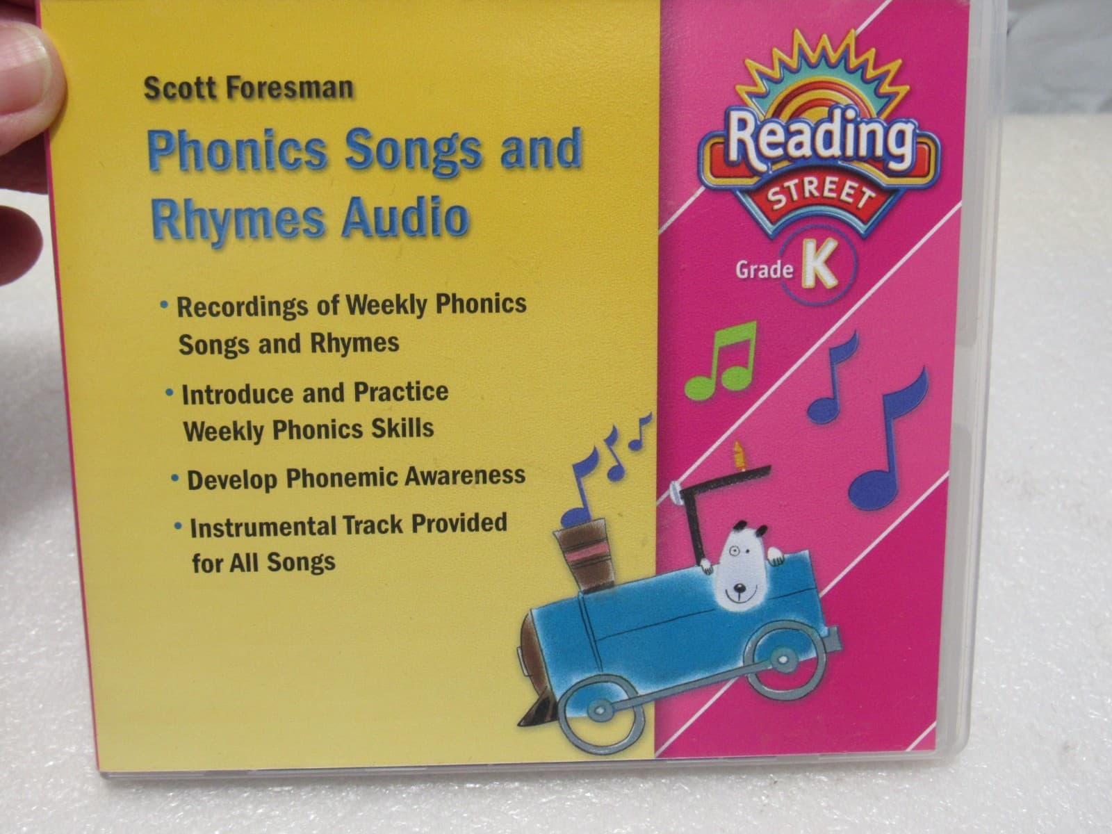 Reading Street Sing with Me/Background Building & Phonic Song CD Grade K (W7J) - Thumbnail 9