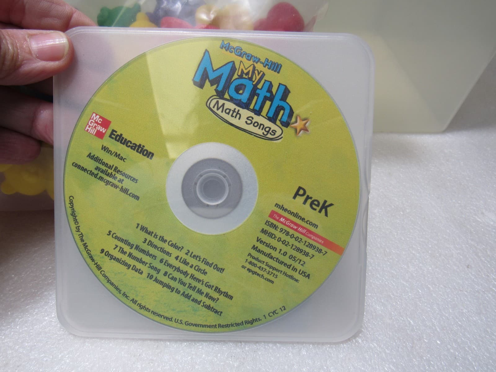 McGraw-Hill My Math, Grade PK, Teacher Edition Manipulatives Kit 2012 (W9J) - Thumbnail 13