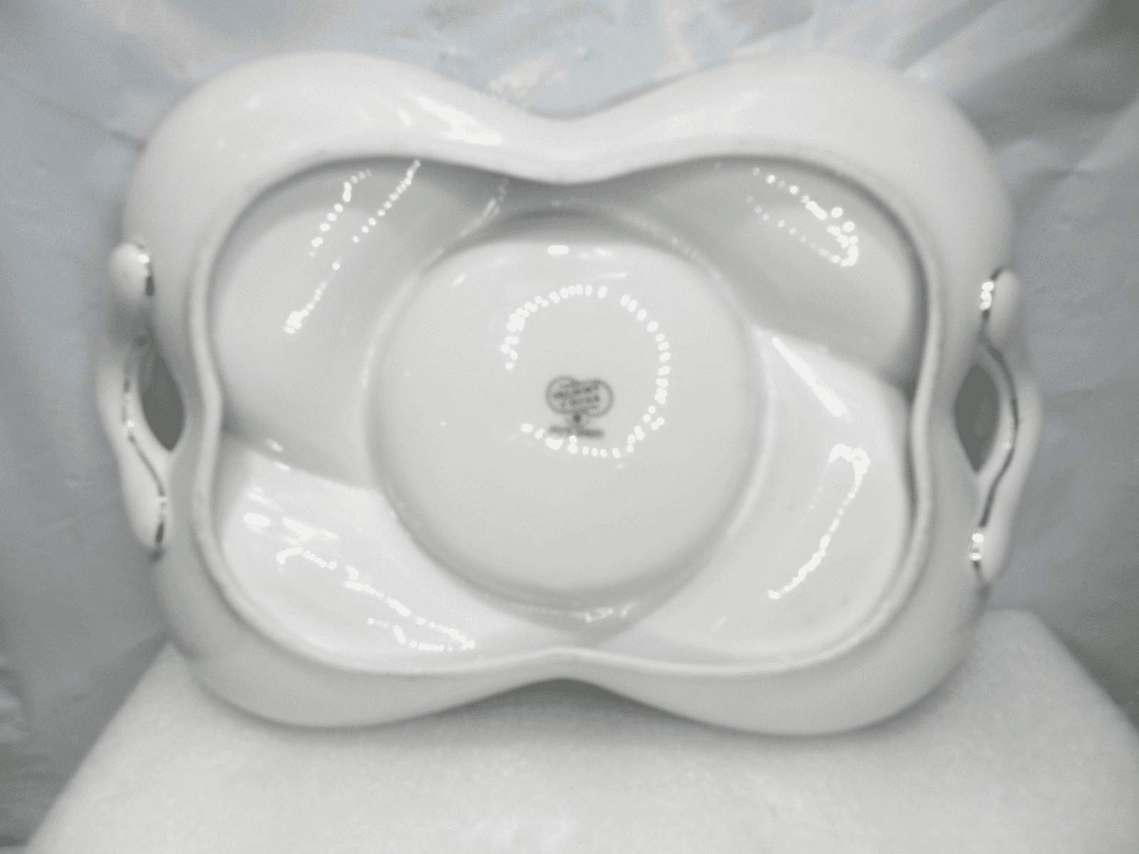 Valmont China Japan Royal Wheat 5 Section Divided Relish Tray Dish w/ Lid (K18J) - Thumbnail 6
