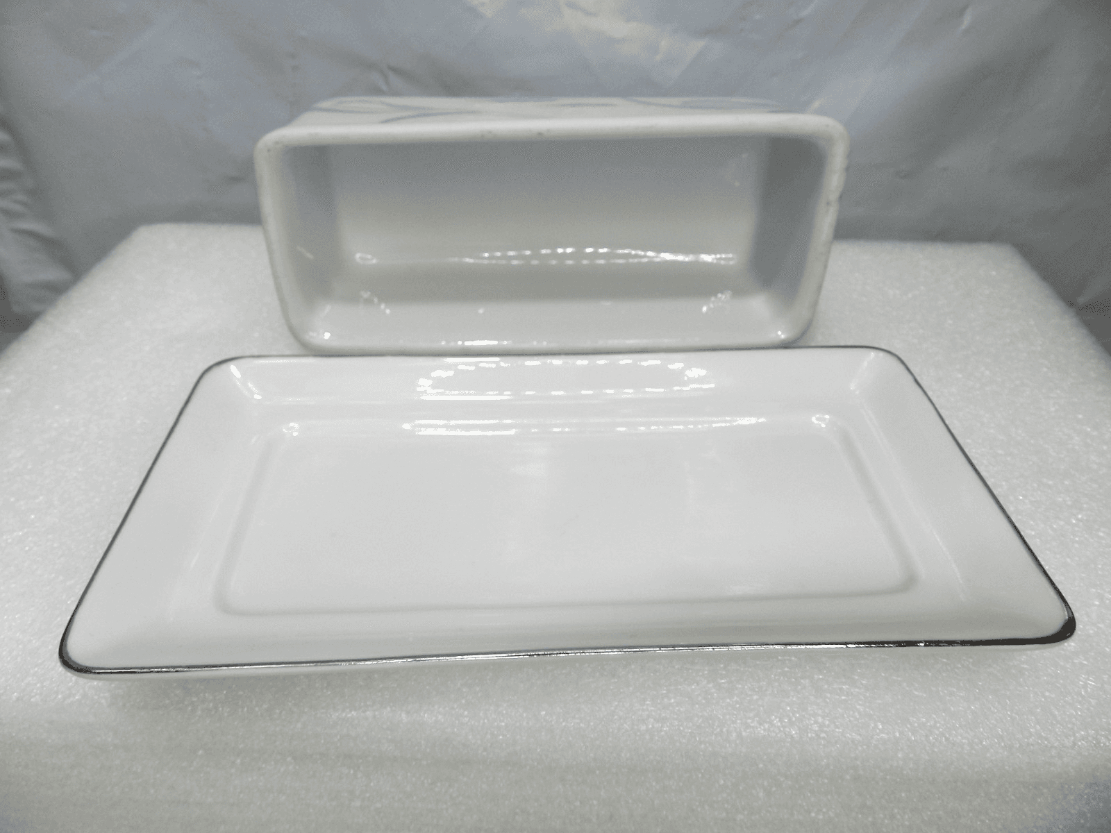 Vintage Valmont China "Royal Wheat" Covered Butter Dish Japan Retired (K16J) - Thumbnail 5