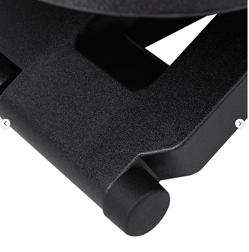 Mind Reader FTREST-BLK Adjustable Foot Rest - Black E10K - Thumbnail 6