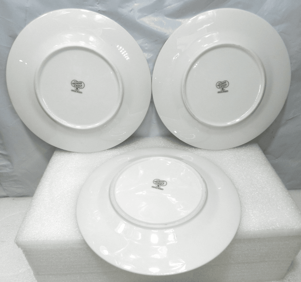 9PC Valmont China Japan Royal Wheat Bread/ Dessert Plates 6 1/2” & 7 1/2" K24J - Thumbnail 3