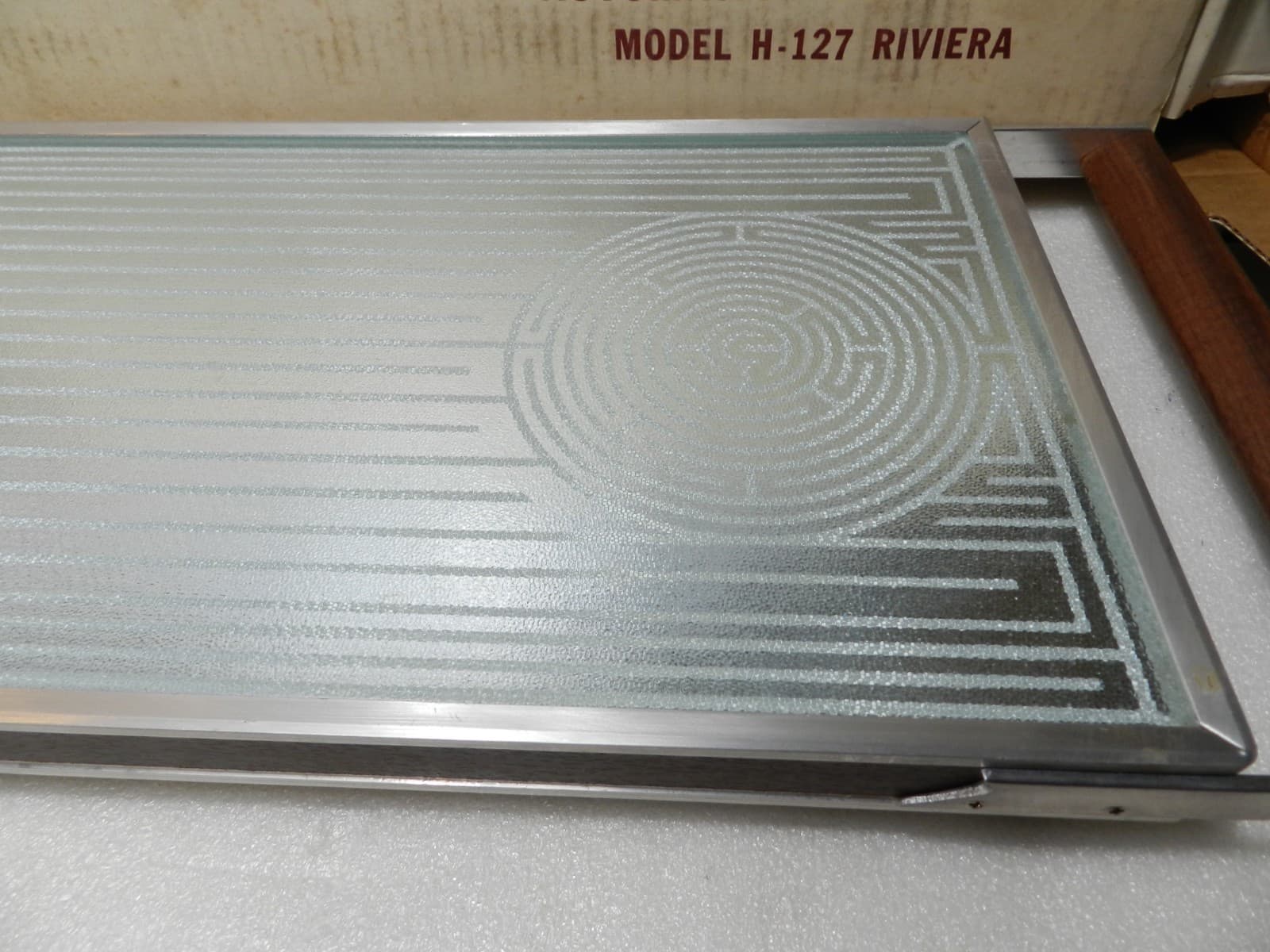 VTG Salton Cosmopolitan Automatic Food Warmer H-125 Riviera W/Box 22" (C9J) - Thumbnail 7