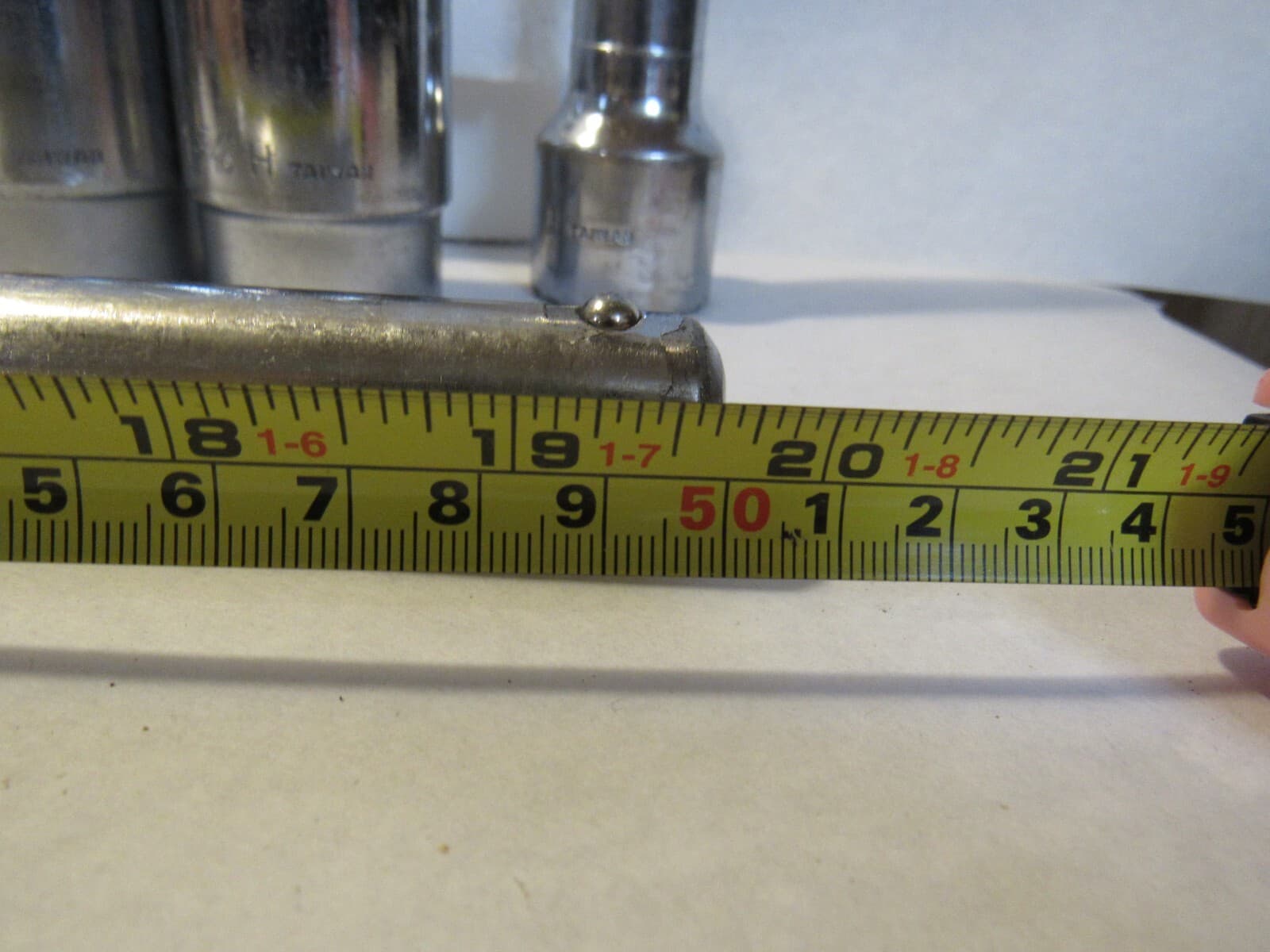 19 pc Heavy Duty SOCKET SET 2" - 3/4" Sockets /2 extenders/1 Break Bar (H67KD - Thumbnail 4
