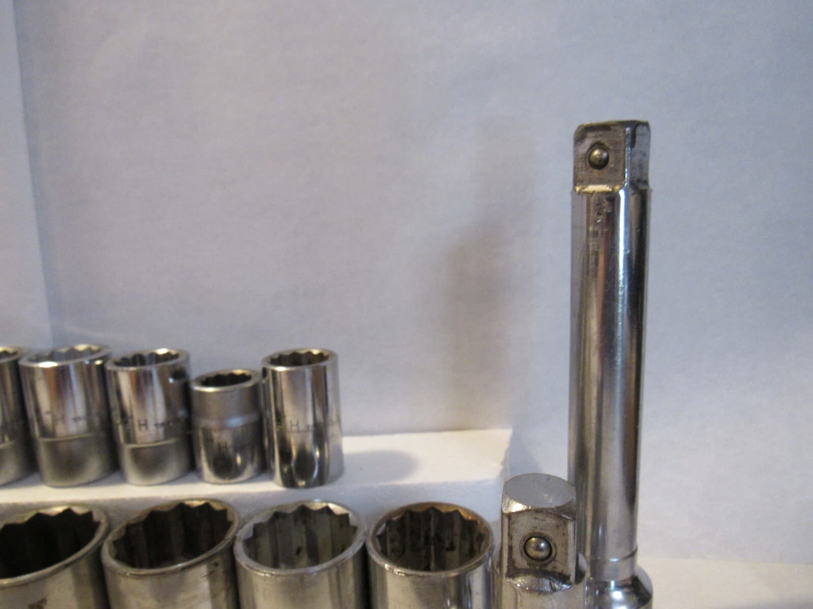 19 pc Heavy Duty SOCKET SET 2" - 3/4" Sockets /2 extenders/1 Break Bar (H67KD - Thumbnail 19