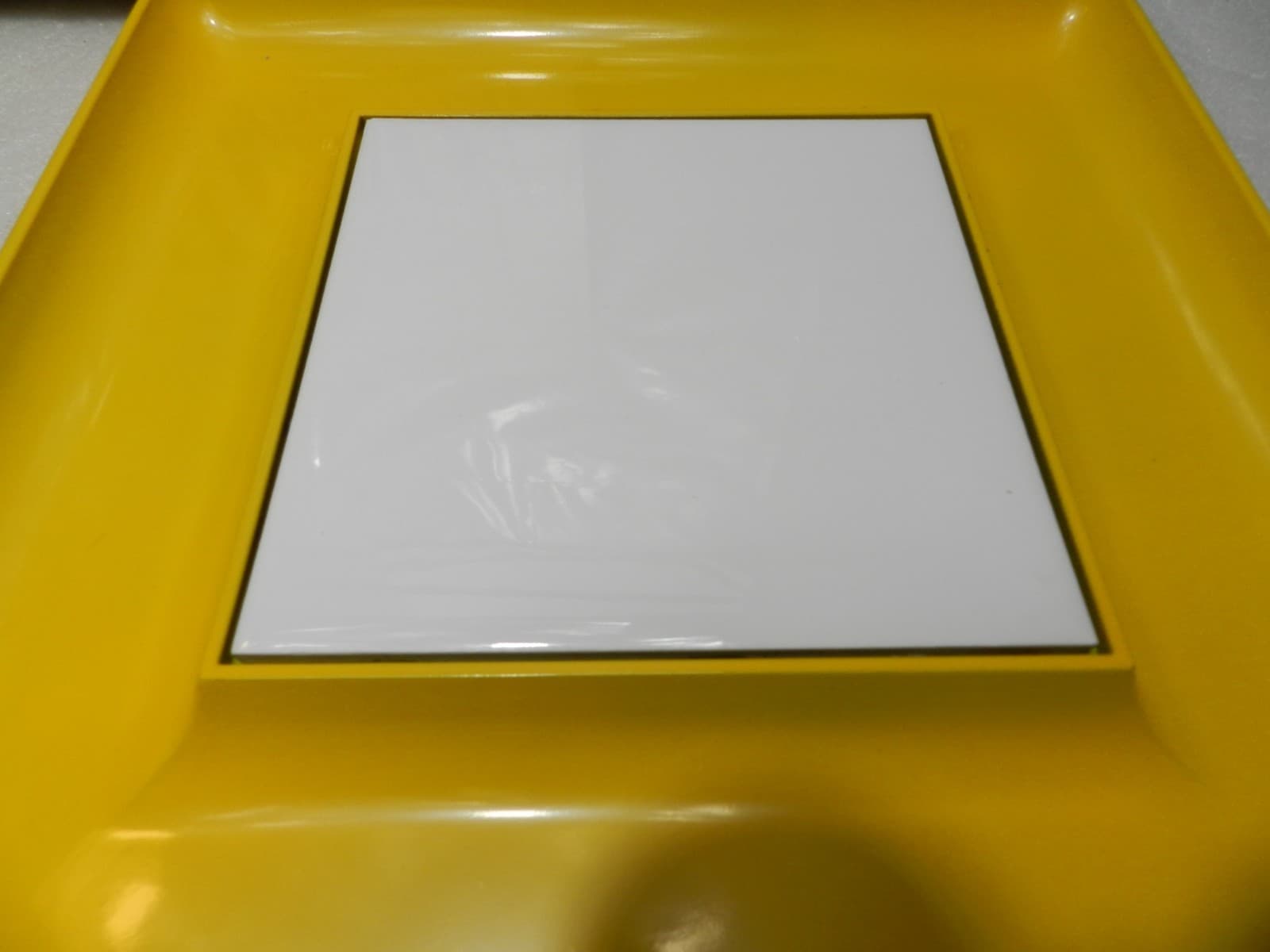 Georges Briard Serving Hors D'oeuvre Tray Yellow Orange Boutique Vintage MCM C8J - Thumbnail 7