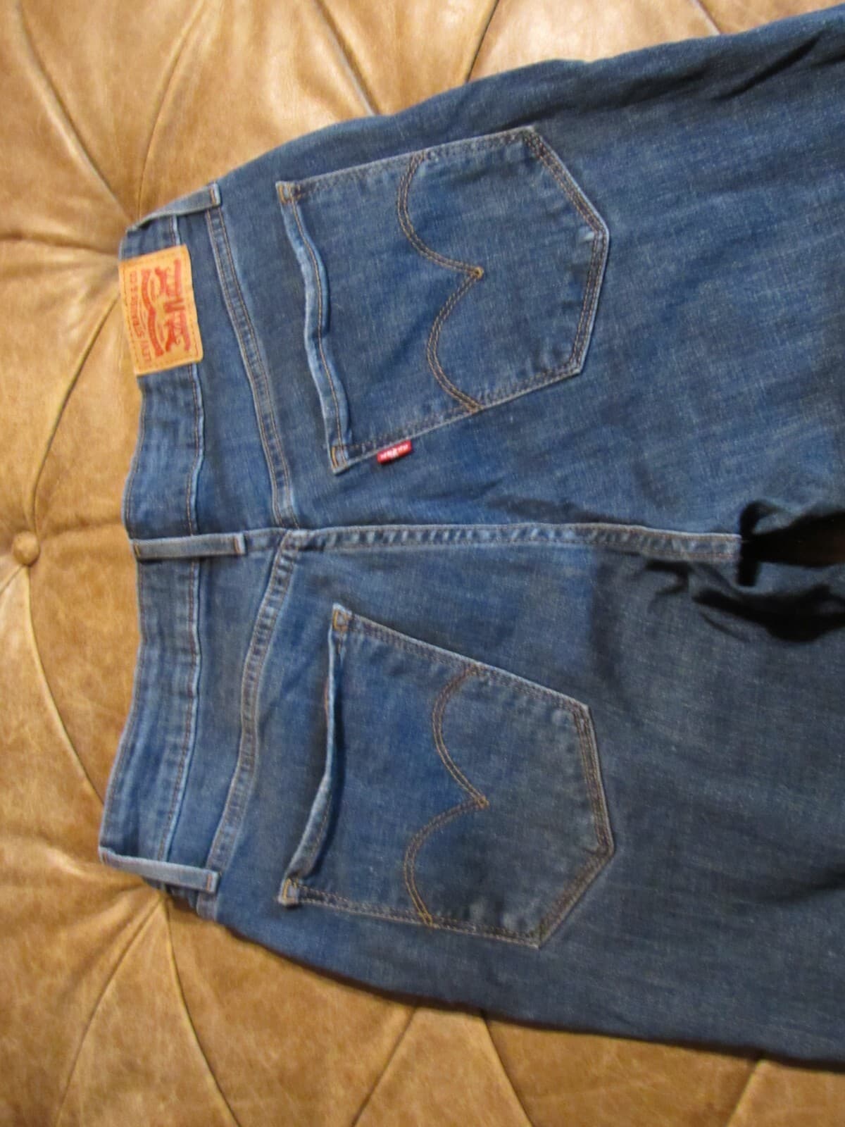Levi’s 721 High Rise Skinny Jeans Stretch Women’s Size 31x30 (Q22M) - Thumbnail 3