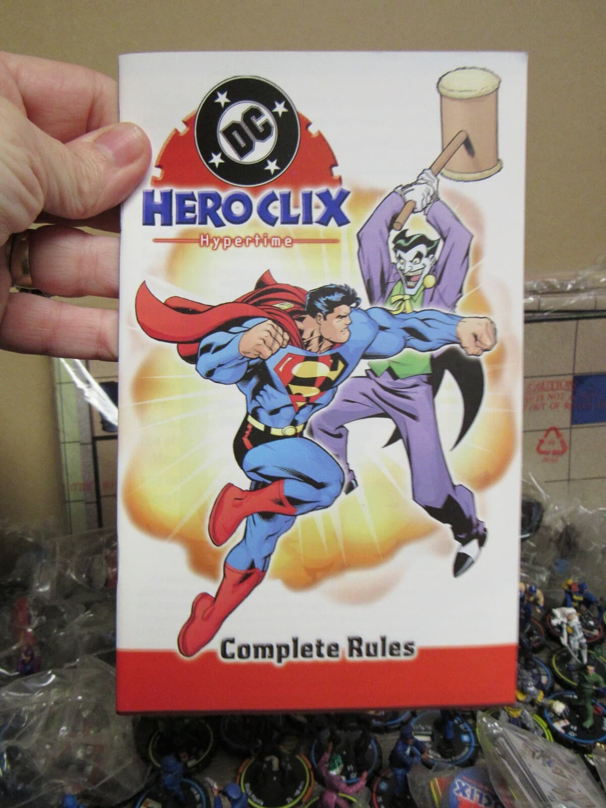Wizkids DC Hypertime heroclix figures Mats Rings and more - Thumbnail 9