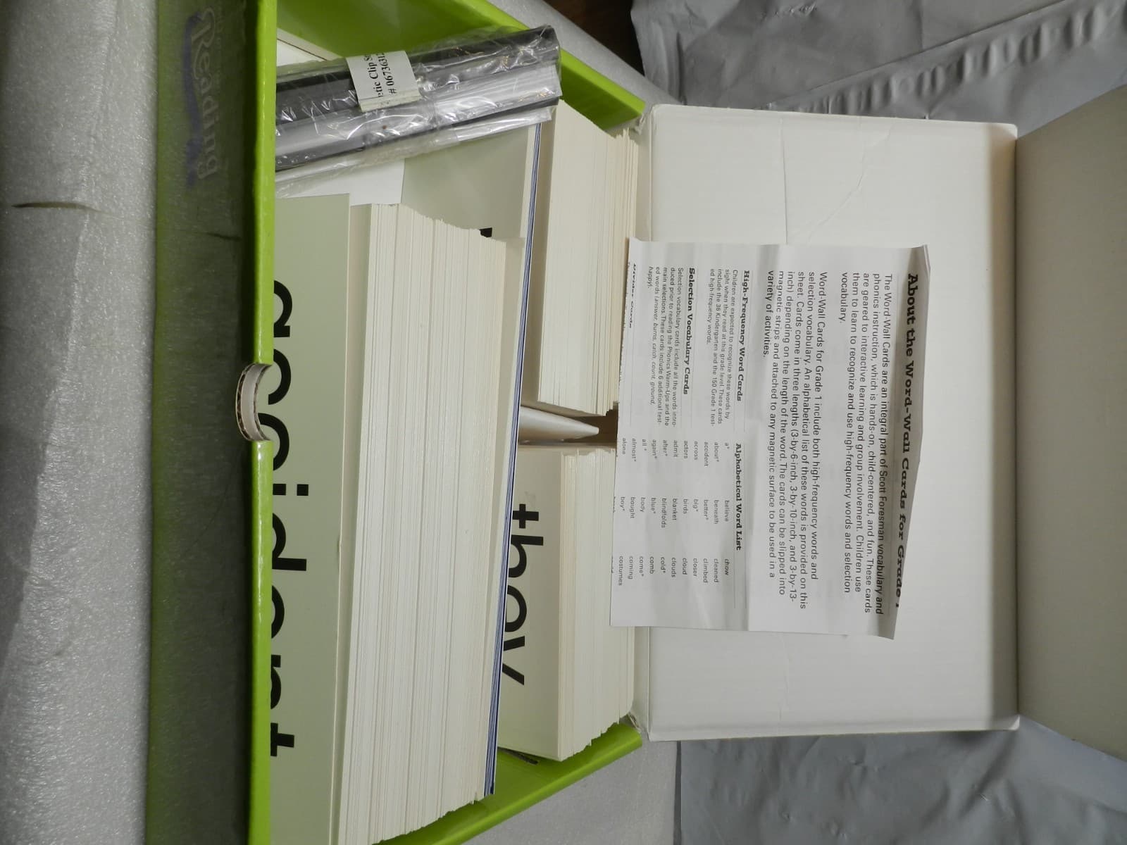 WORD-WALL CARDS GR. 1 Scott Foresman Phonics/Vocabulary High Frequency Words C10 - Thumbnail 4