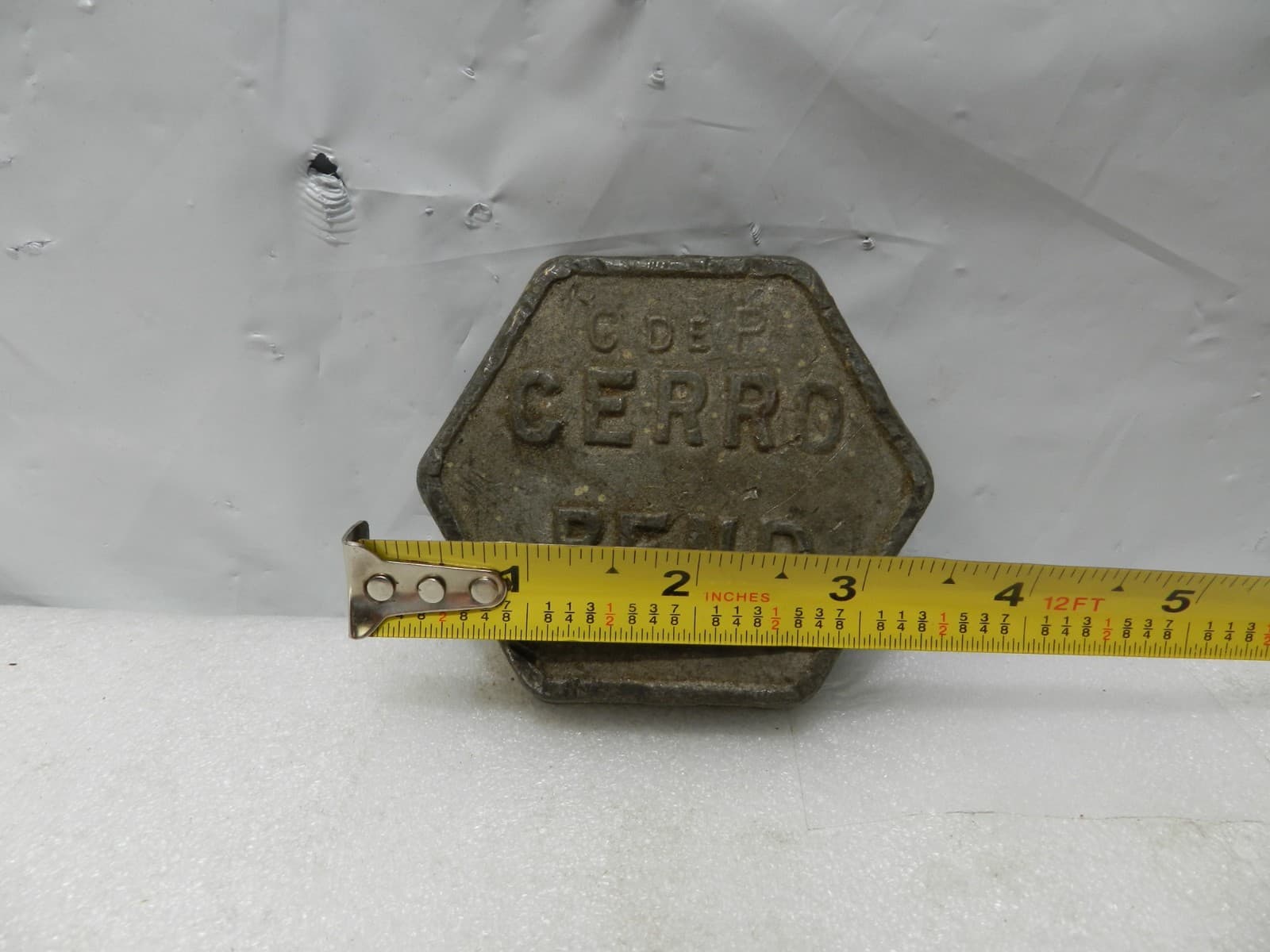 1 Lb. 13 oz. Cerro Bend 158 Fixturing Alloy Low Melting (K26JJ) - Thumbnail 2