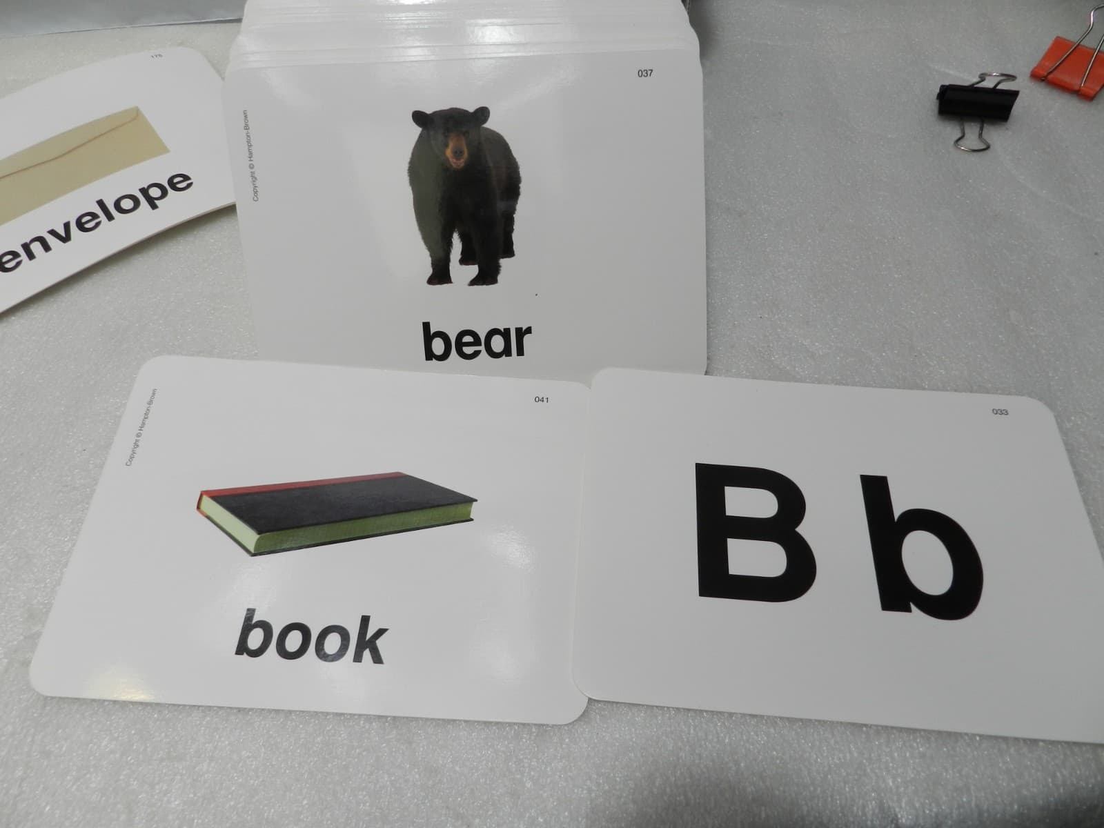 Hampton-Brown Phonics Picture Cards Homeschool Classroom 189 Gloss Cards (C13J) - Thumbnail 5