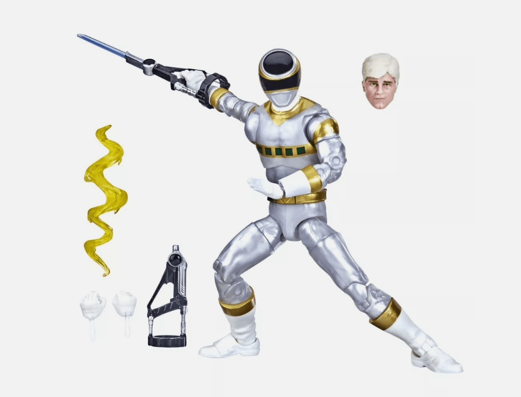 Power Rangers Lightning Collection In Space Silver Ranger 6" Figure E90K - Thumbnail 3