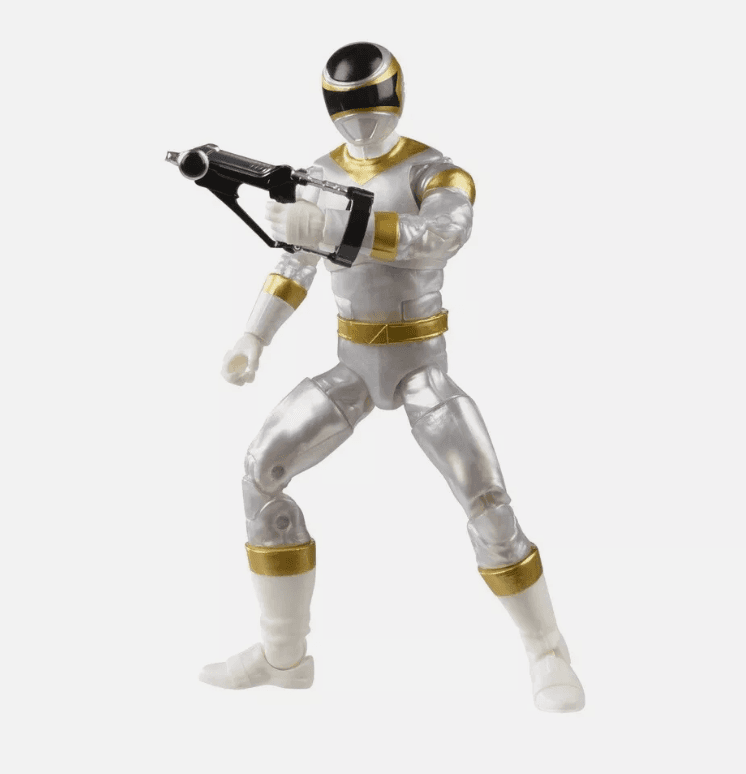 Power Rangers Lightning Collection In Space Silver Ranger 6" Figure E90K - Thumbnail 5