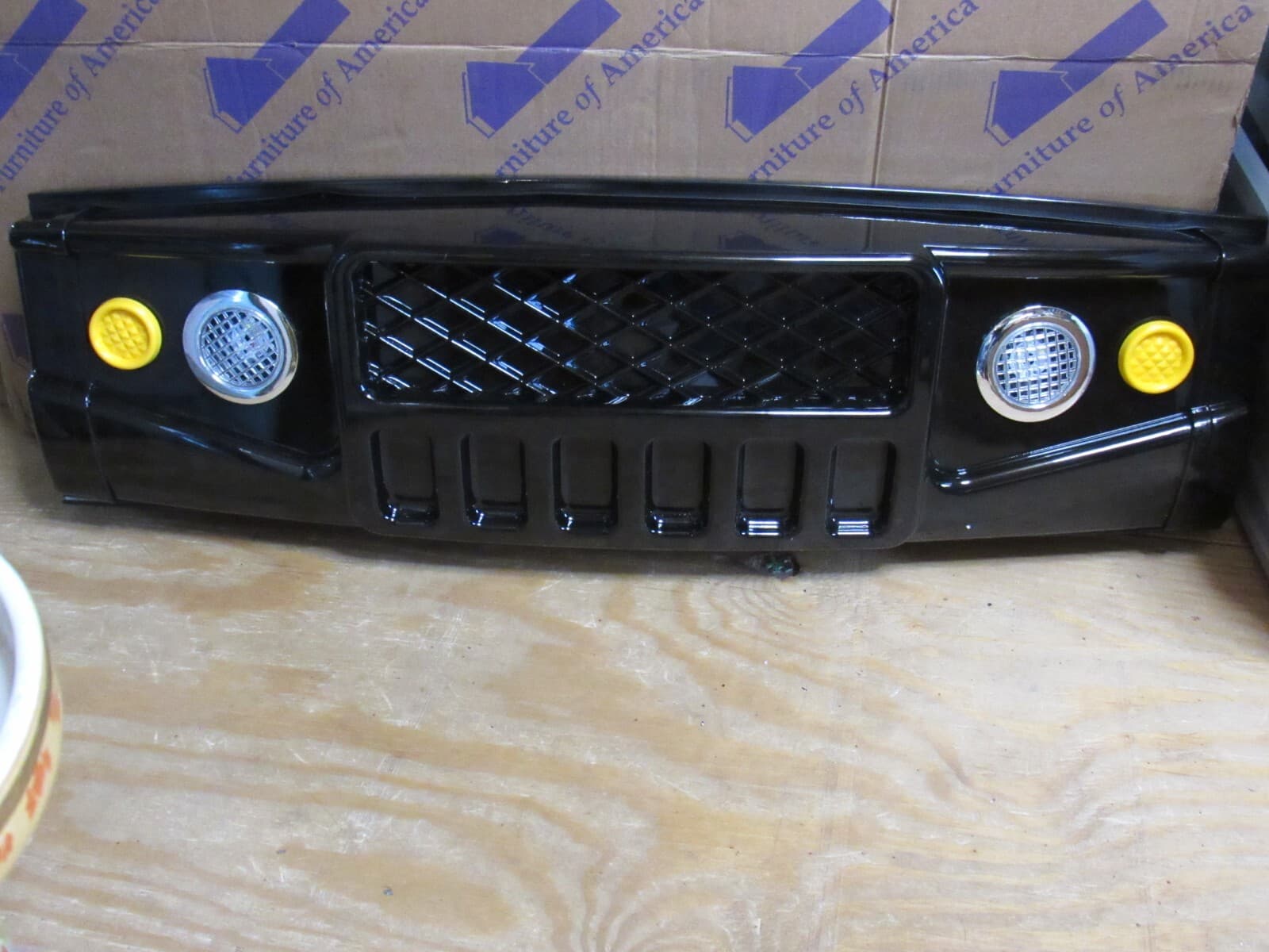 Germania Speed Jeep Kids Twin Bed Foot Panel New V17K - Thumbnail 4