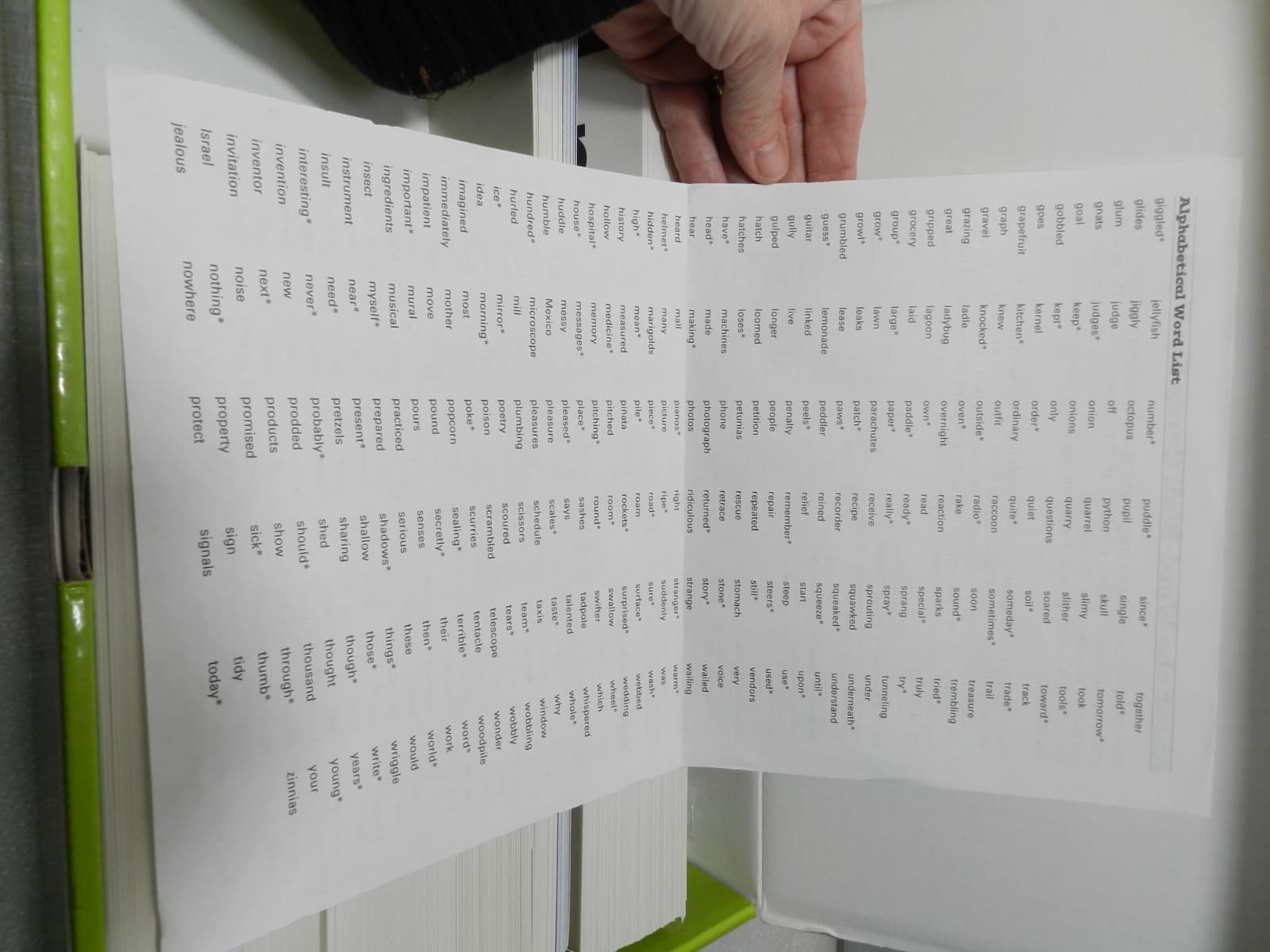 WORD-WALL CARDS GR. 2 Scott Foresman Phonics/Vocabulary High Frequency Words C11 - Thumbnail 17