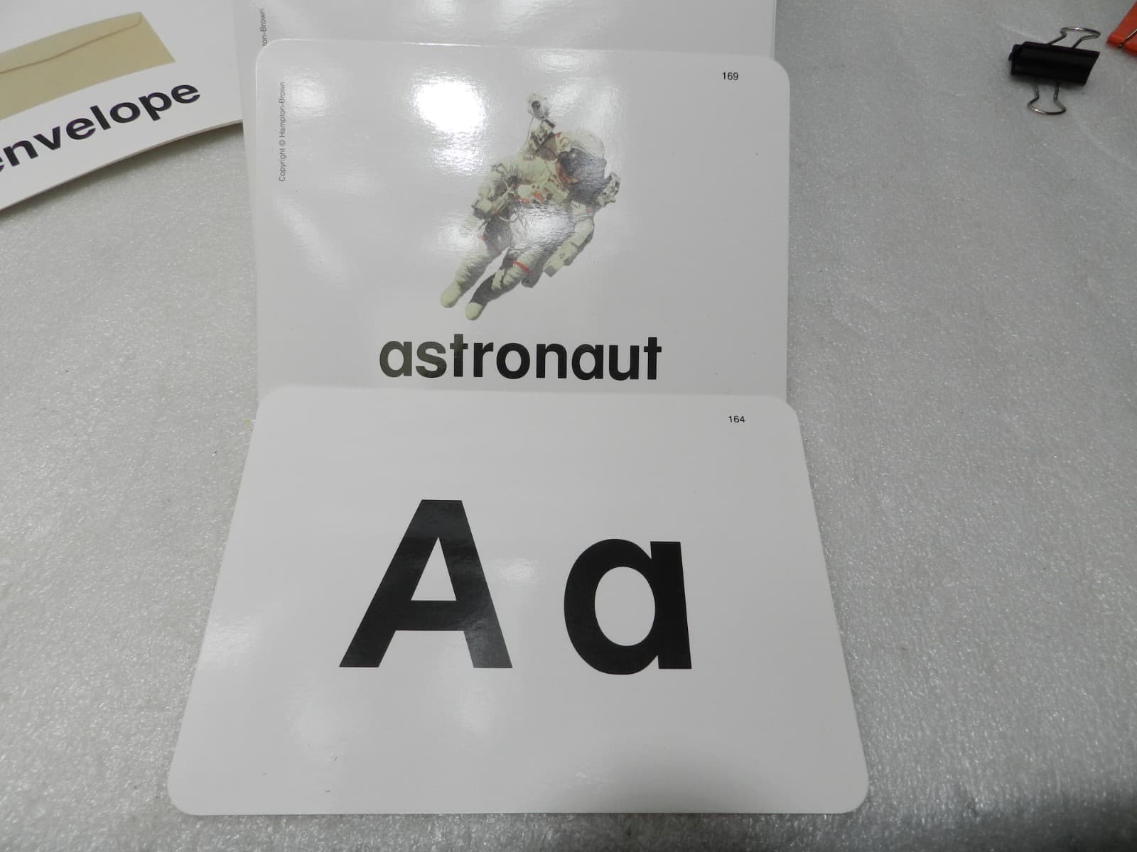 Hampton-Brown Phonics Picture Cards Homeschool Classroom 189 Gloss Cards (C13J) - Thumbnail 3