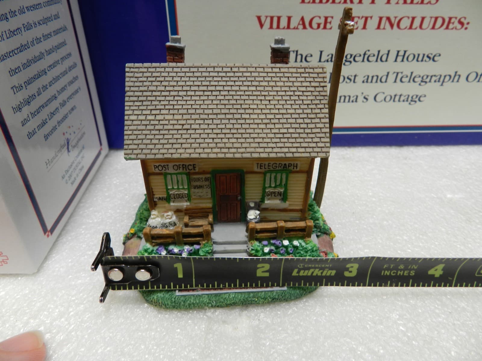 Set Of 3 LIBERTY FALLS Miniature Village Christmas Buildings AH407 (C21J) - Thumbnail 6