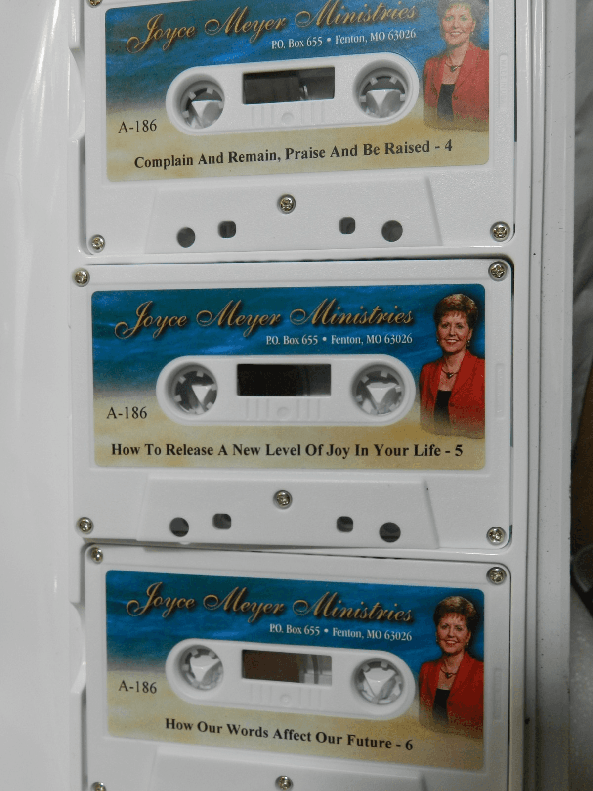 Joyce Meyer "Is Your Mouth Saved?" 6 Cassette Set E22J - Thumbnail 4