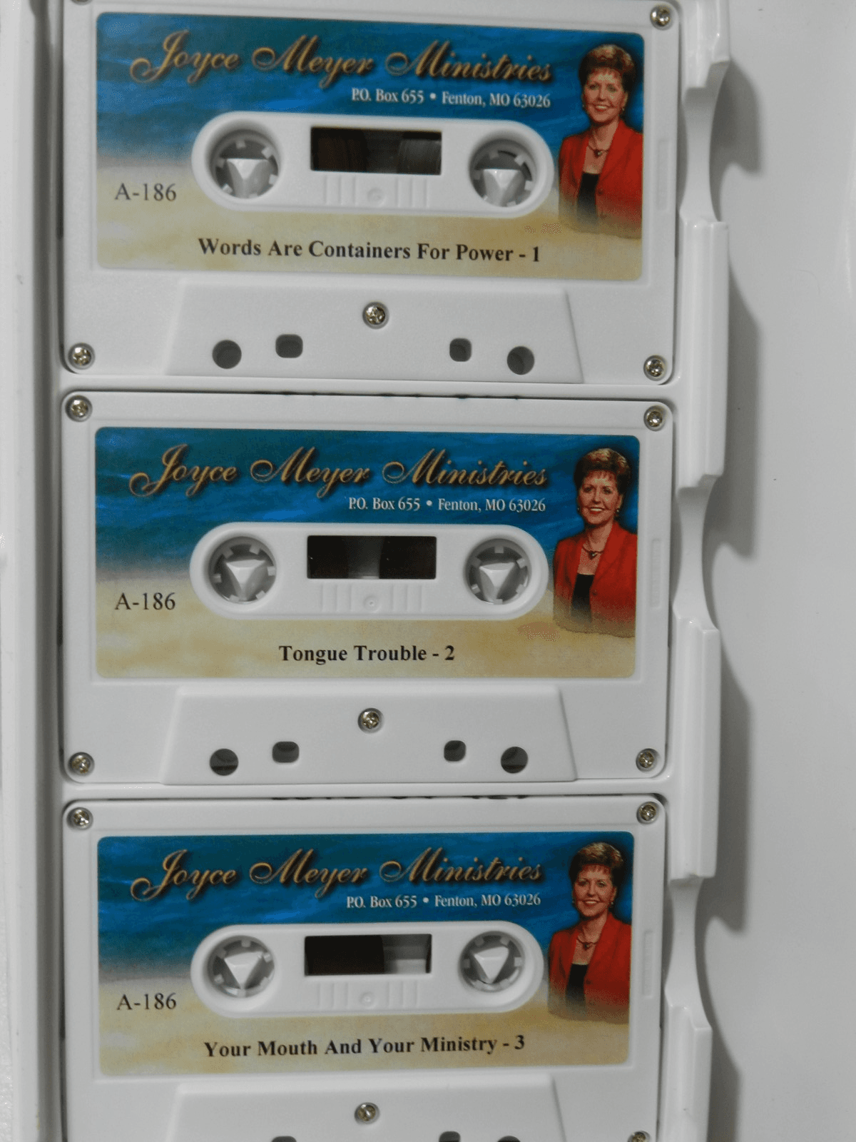 Joyce Meyer "Is Your Mouth Saved?" 6 Cassette Set E22J - Thumbnail 3