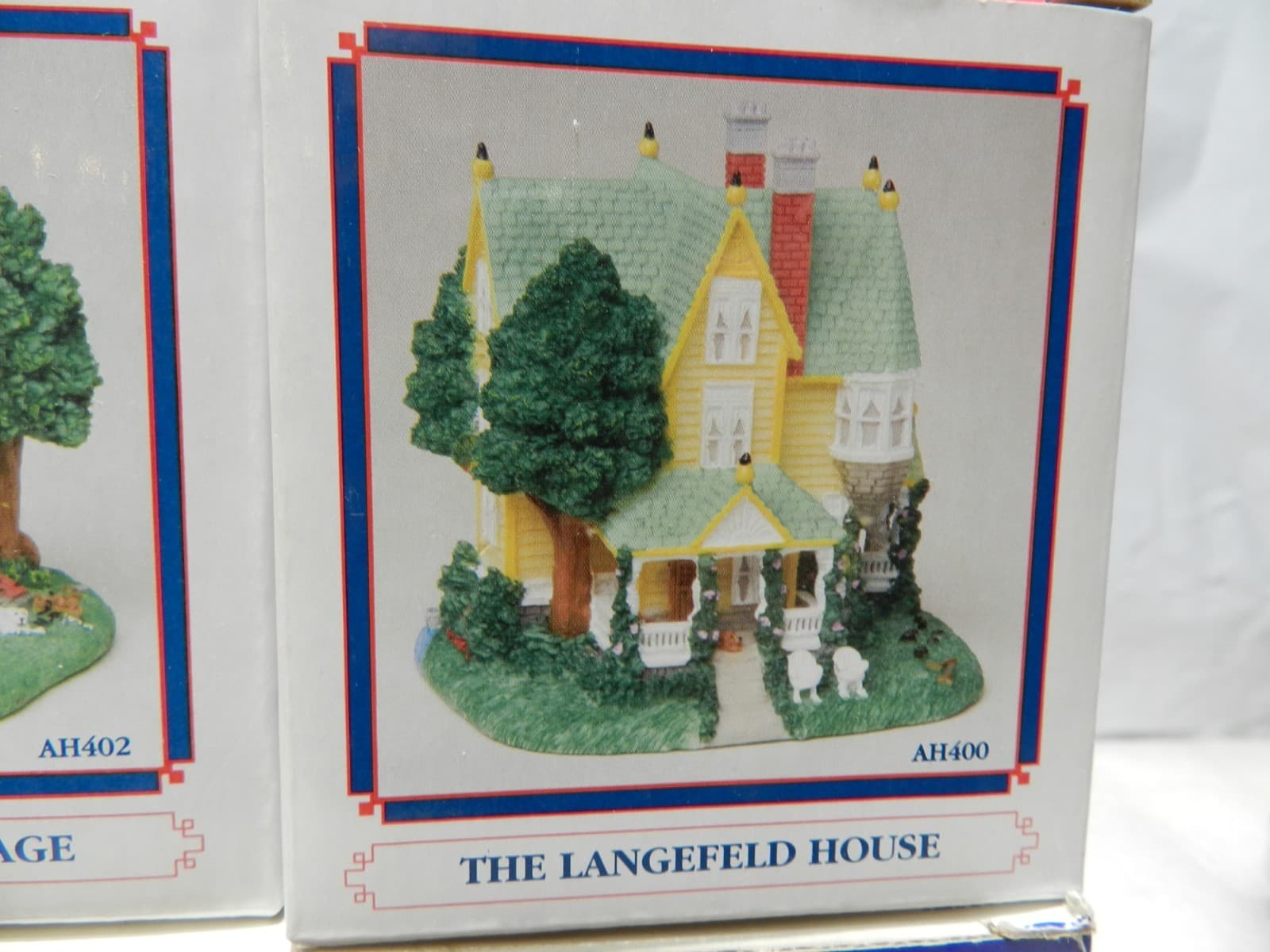 Set Of 3 LIBERTY FALLS Miniature Village Christmas Buildings AH407 (C21J) - Thumbnail 11