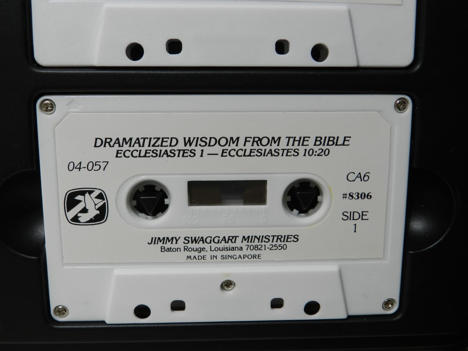 Jimmy Swaggart Dramatized Wisdom From The Bible 6 Audio Cassette Tapes 1986 E21J - Thumbnail 6