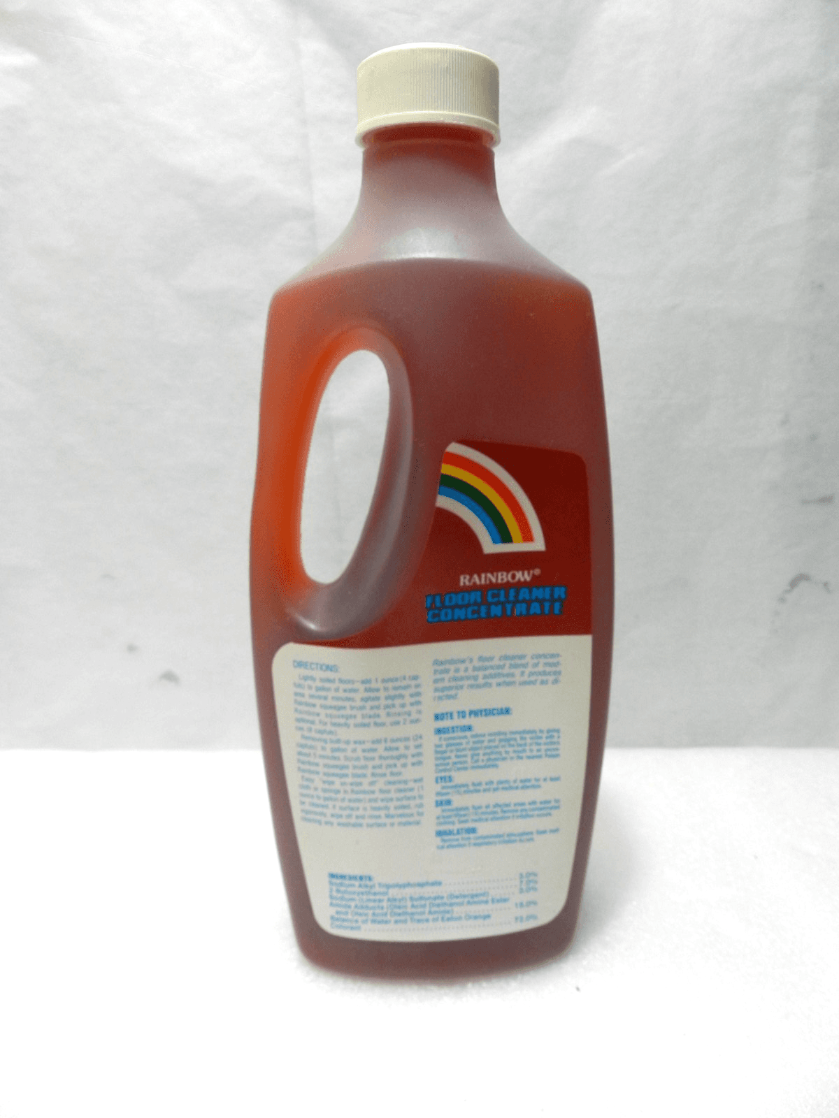 Genuine Rainbow Vacuum Floor Cleaner Concentrate 32 Fl. Oz. SEALED (E17K) - Thumbnail 3