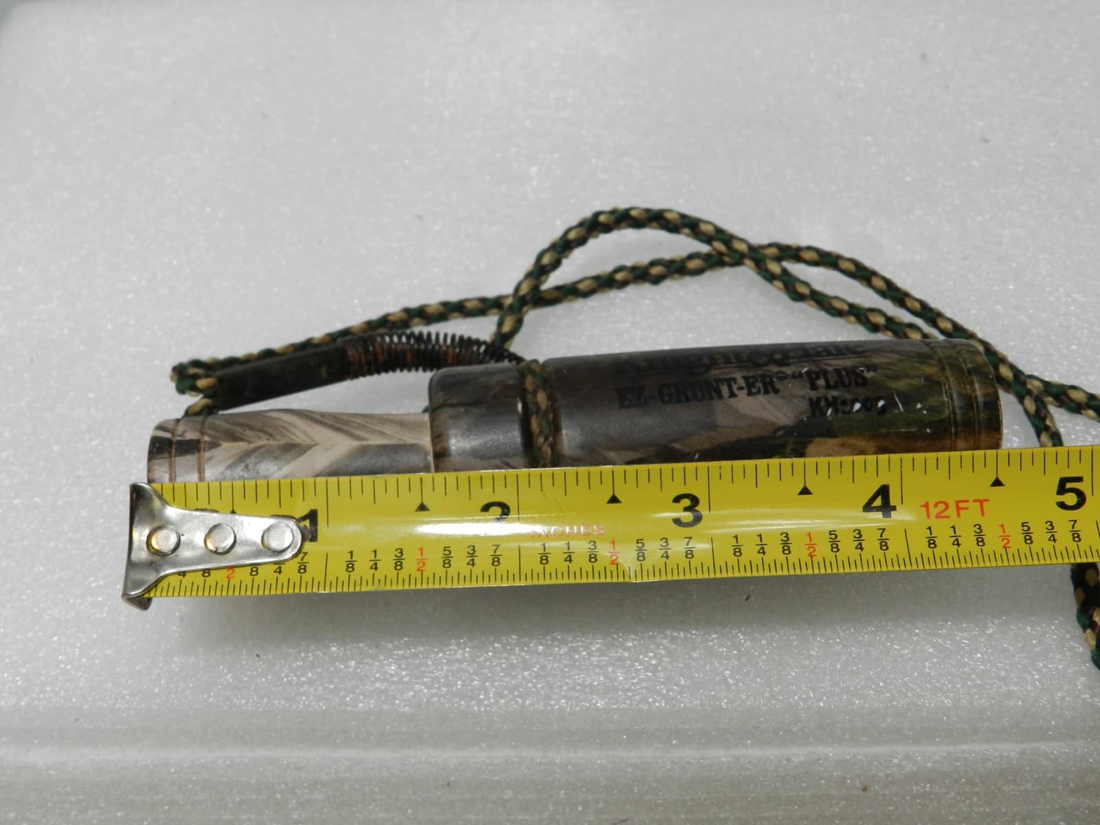 Vintage Knight & Hale EZ Grunter Plus Deer Call Camouflage Hunting Outdoors L91S - Thumbnail 7