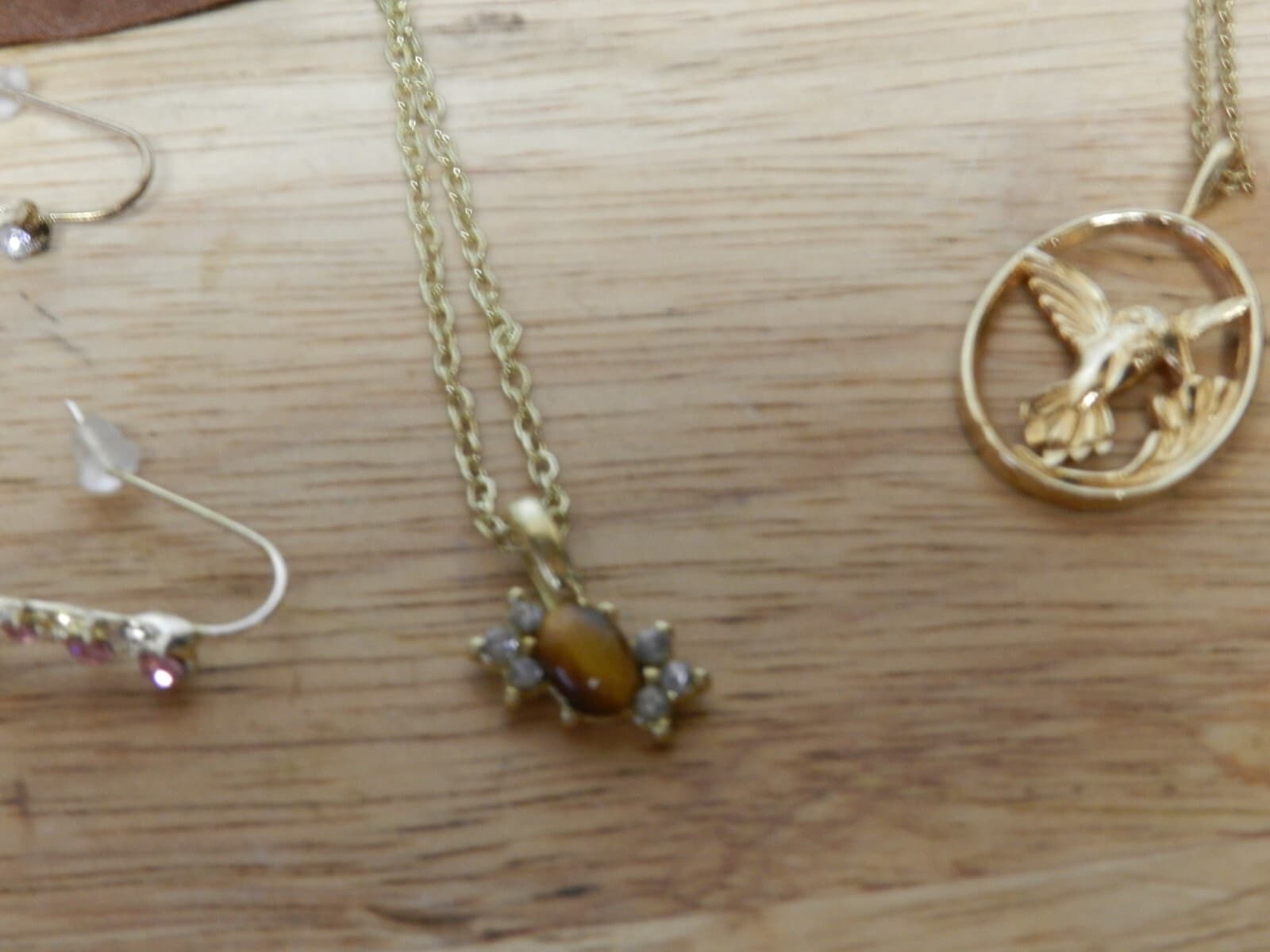 Fashion Jewelry Lot Earrings Necklace Bracelet Watch (K) - Thumbnail 9