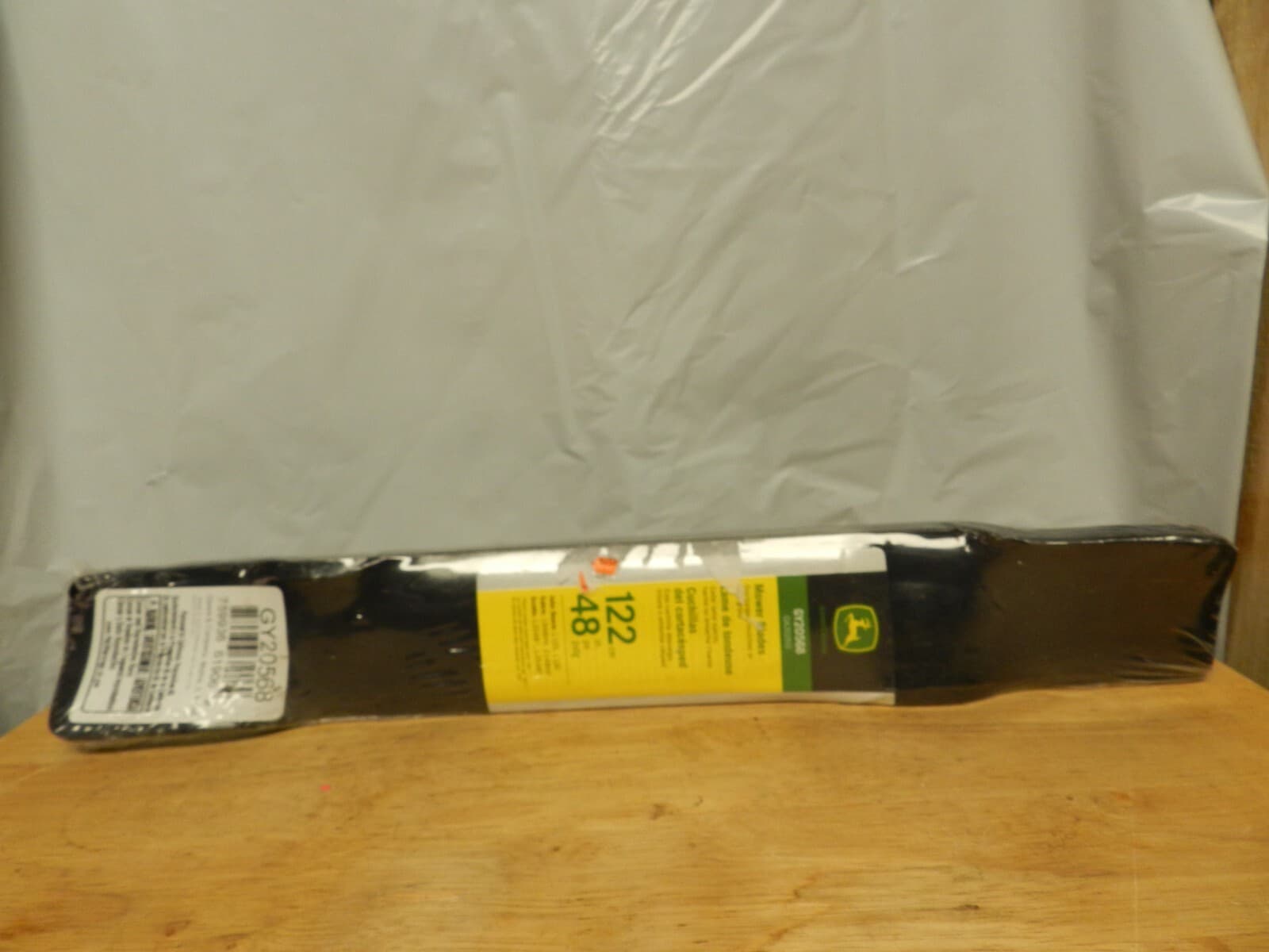 John Deere 48 in. 3-in-1 Mower Blade for Lawn Mowers GY20568 3 Blades (K) - Thumbnail 2