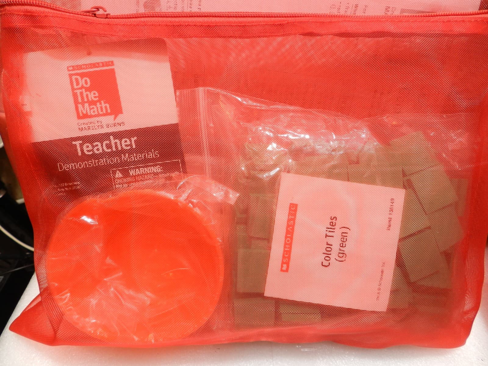 Scholastic Do the Math Marilyn Burns Division A/Fractions B Teacher Student E23J - Thumbnail 2