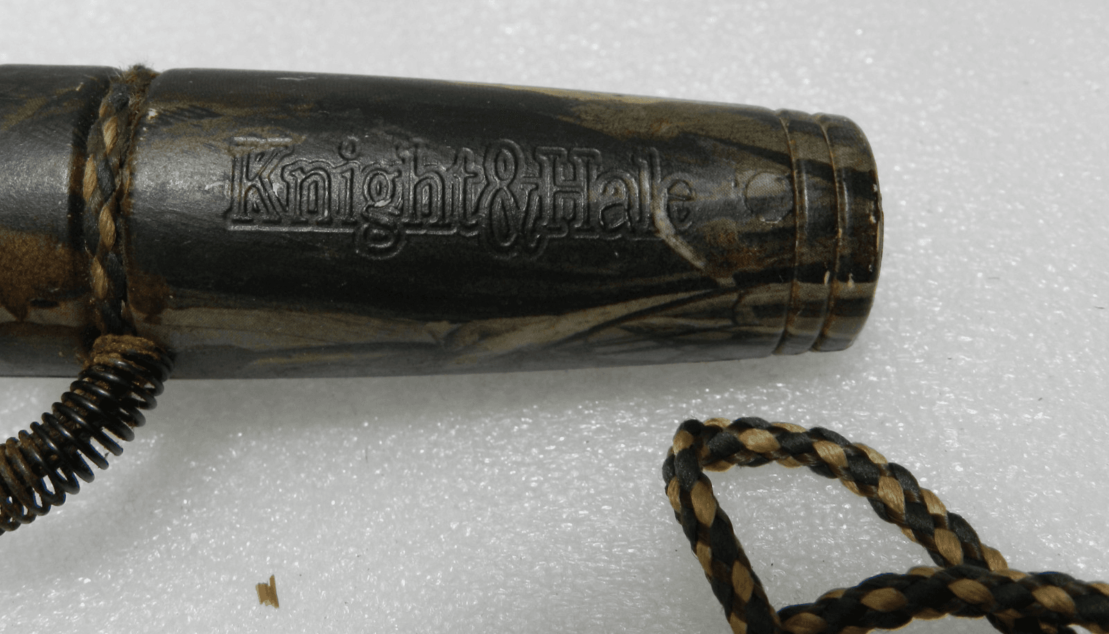 Vintage Knight & Hale EZ Grunter Plus Deer Call Camouflage Hunting Outdoors L91S - Thumbnail 2