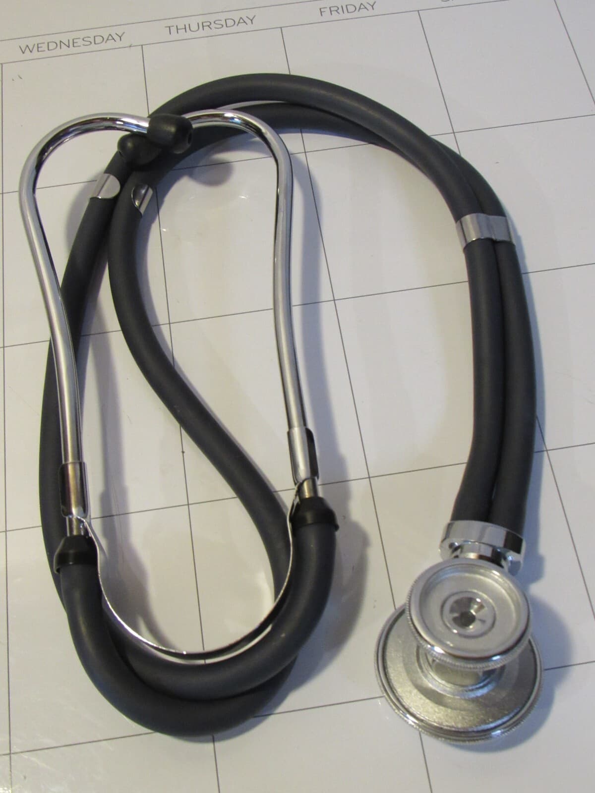 New ADC Stethoscope Navy Blue Pat.114444 Heavy Duty D11K - Thumbnail 2