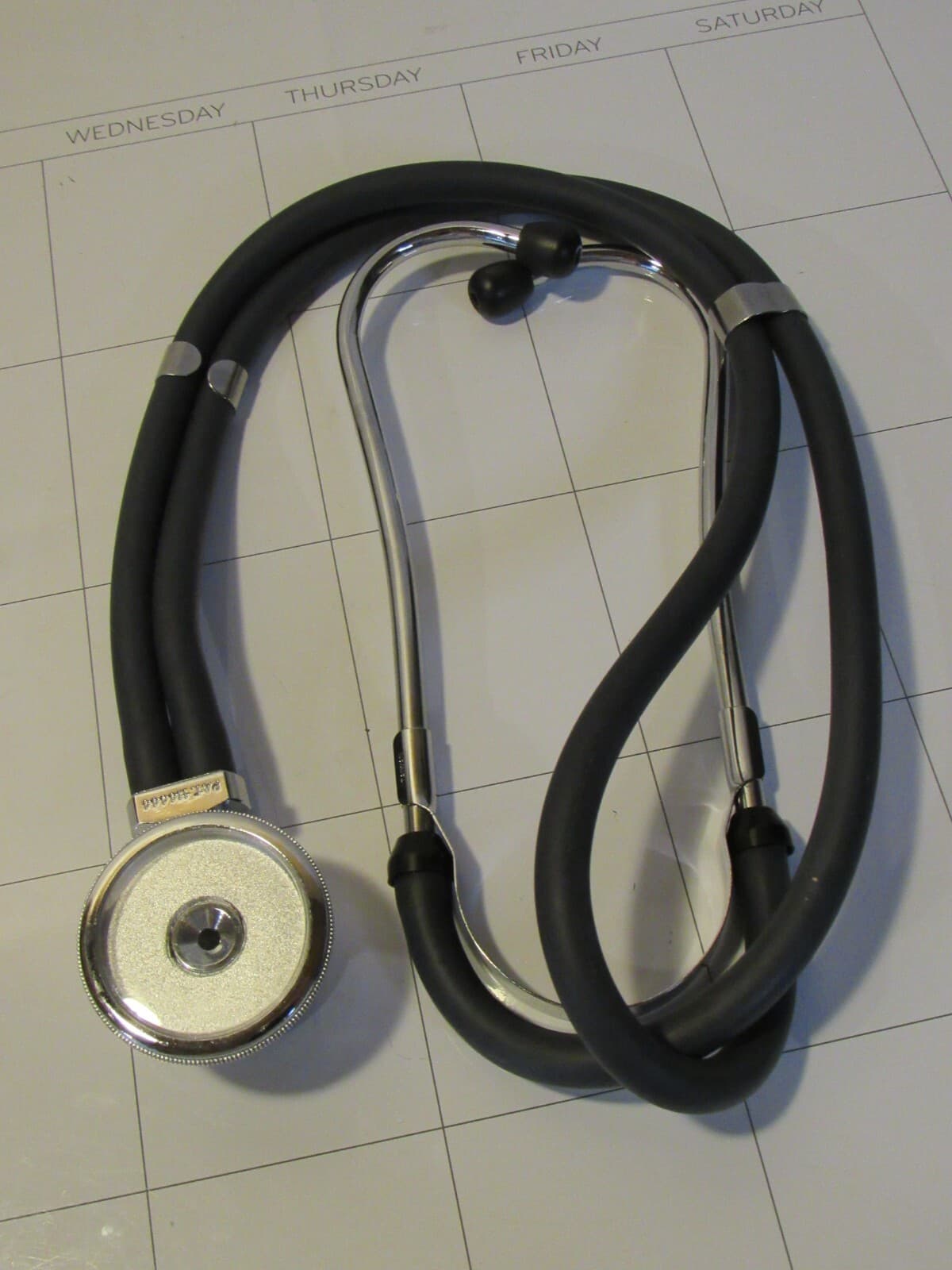 New ADC Stethoscope Navy Blue Pat.114444 Heavy Duty D11K - Thumbnail 3