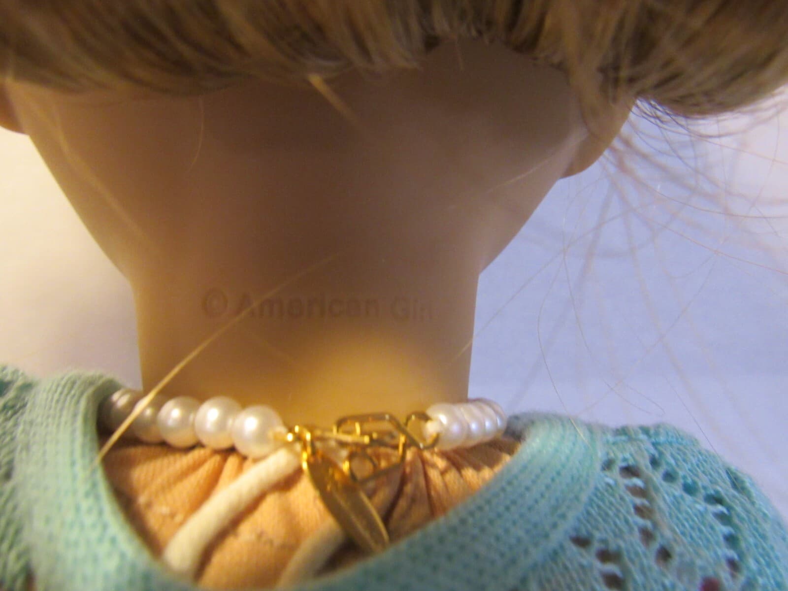 American Girl Doll MaryEllen 18" Striped Dress Sweater D27K - Thumbnail 5