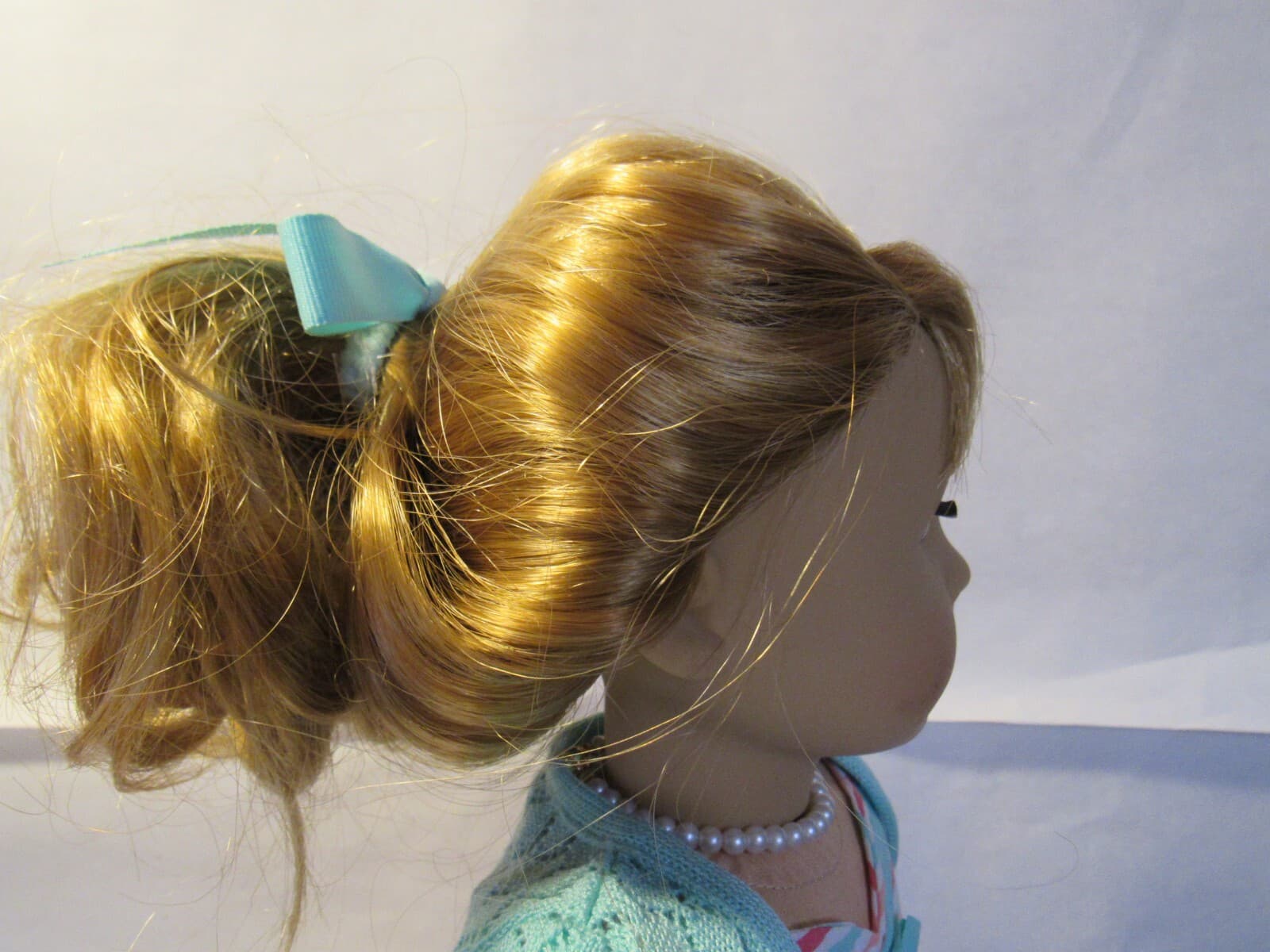 American Girl Doll MaryEllen 18" Striped Dress Sweater D27K - Thumbnail 7