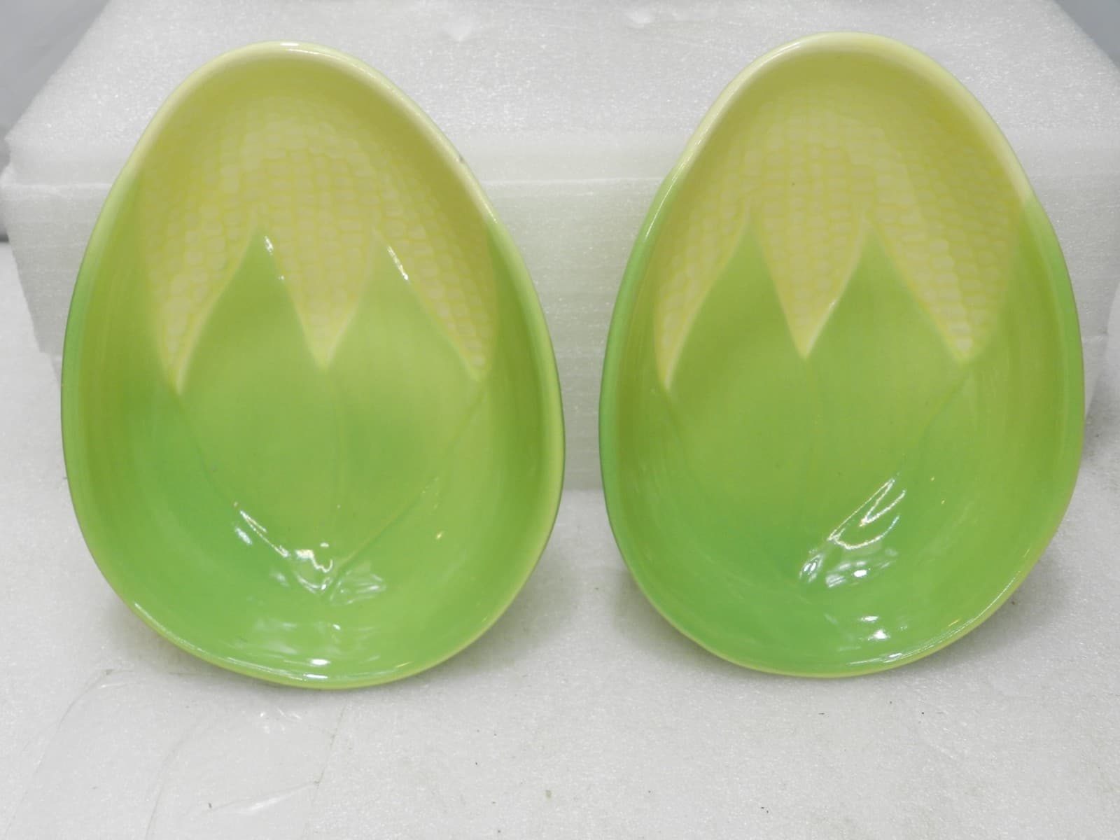 4 Terrace Ceramics Oval Corn Serving Dish Bowl 227 USA Cottage Vintage I49S - Thumbnail 4