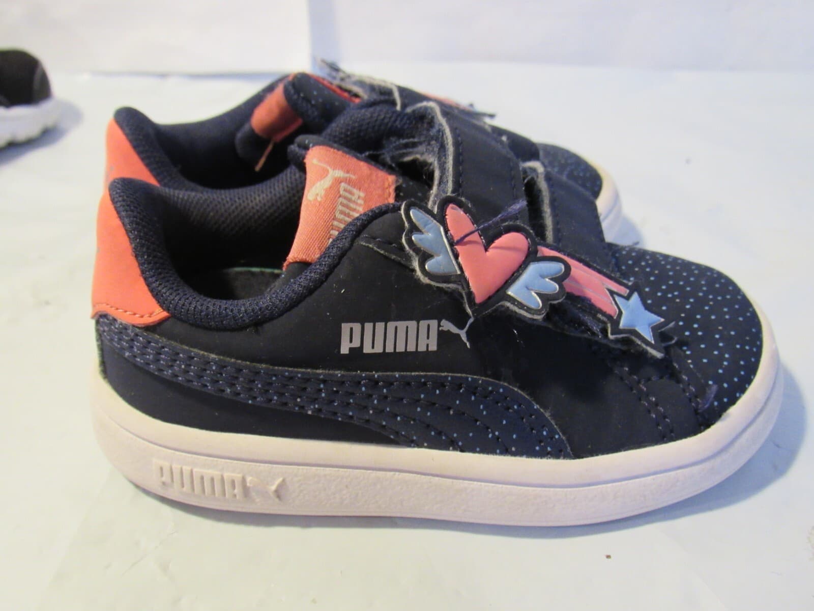 3 Pair Infant Toddler Girls Shoes Puma Nike Wander Nation Size 4 B32M - Thumbnail 7