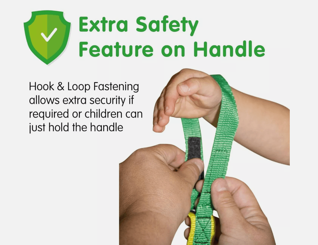 2 Pre School Walking Ropes Walkodile Grab & Go Children's Walking Rope N32M - Thumbnail 8