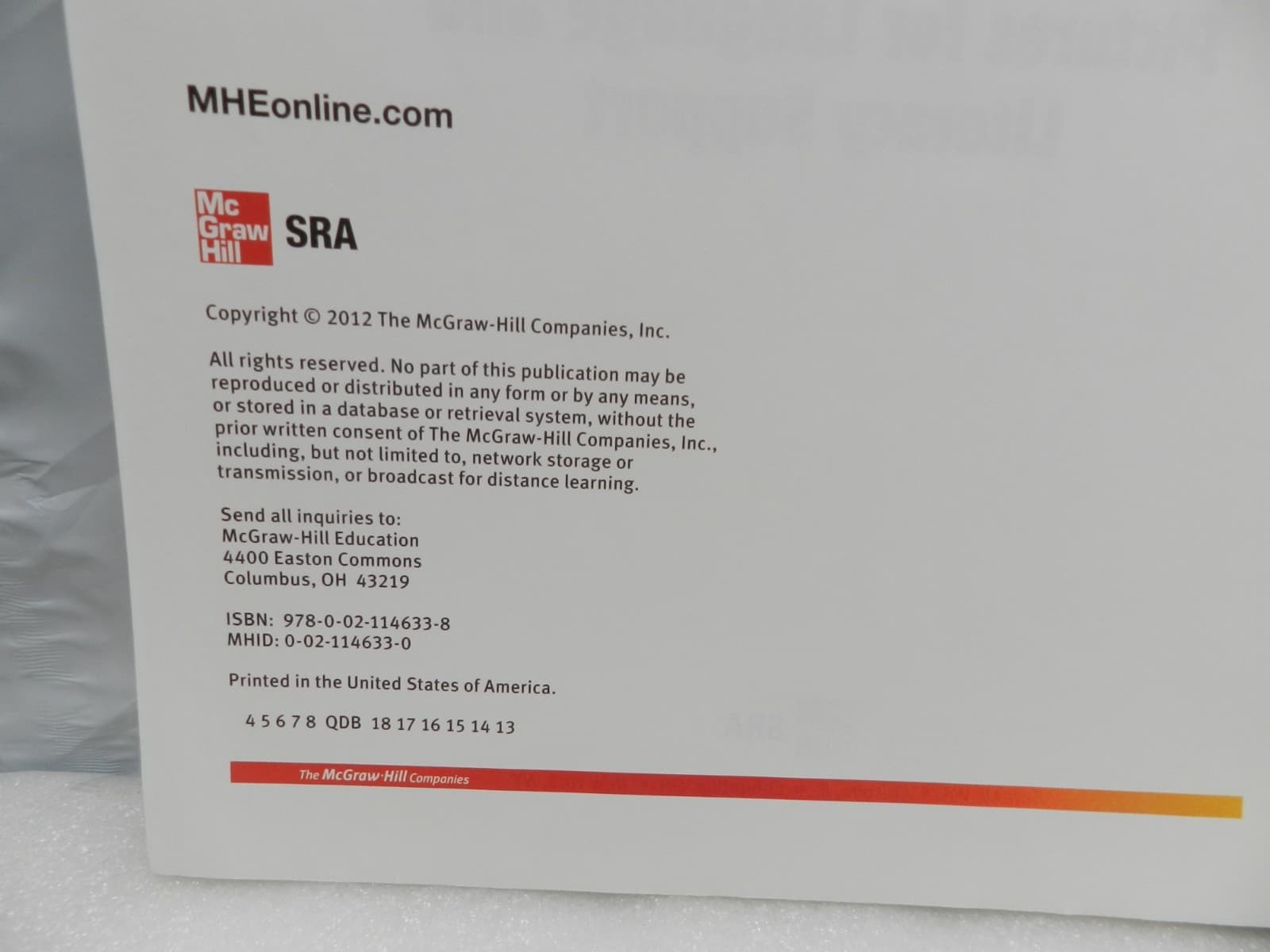 SRA McGraw Hill Pictures for Language and Literacy Support Grade K (E34J) - Thumbnail 2