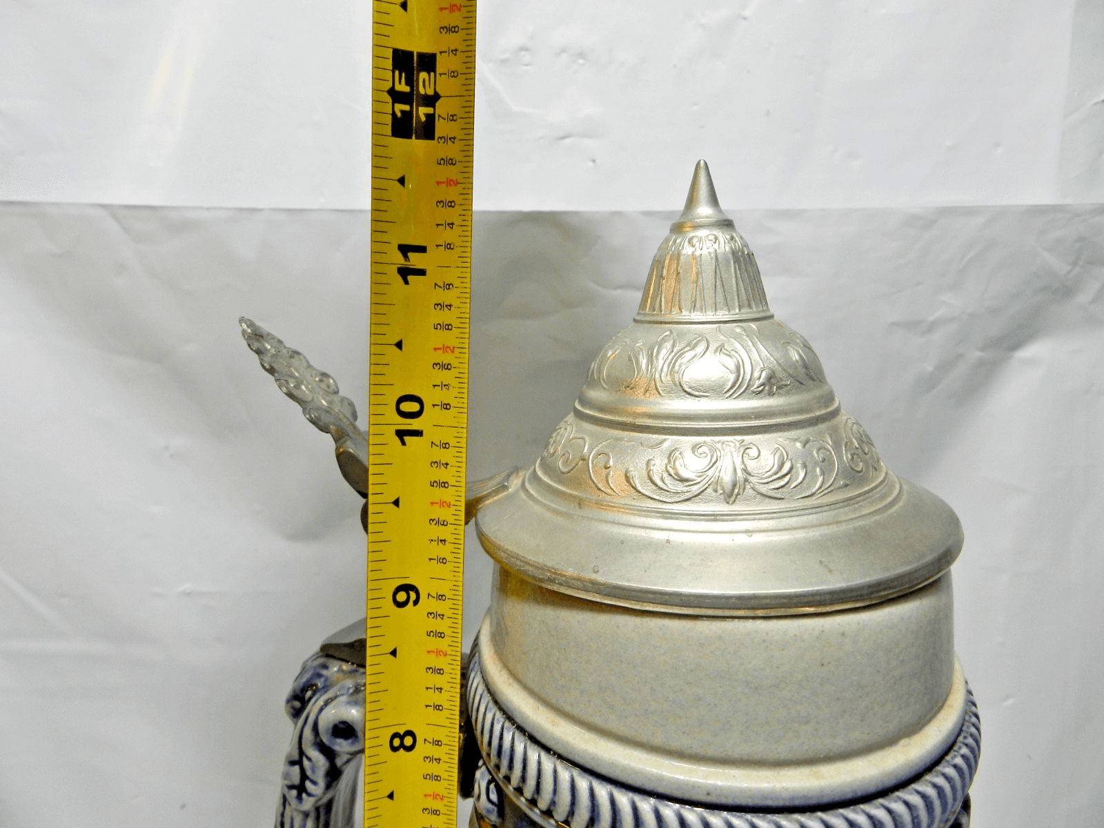 Vintage King XXL Stein Germany Schuss Tor Fussball Ist Unser Leben 12" (L98S) - Thumbnail 10