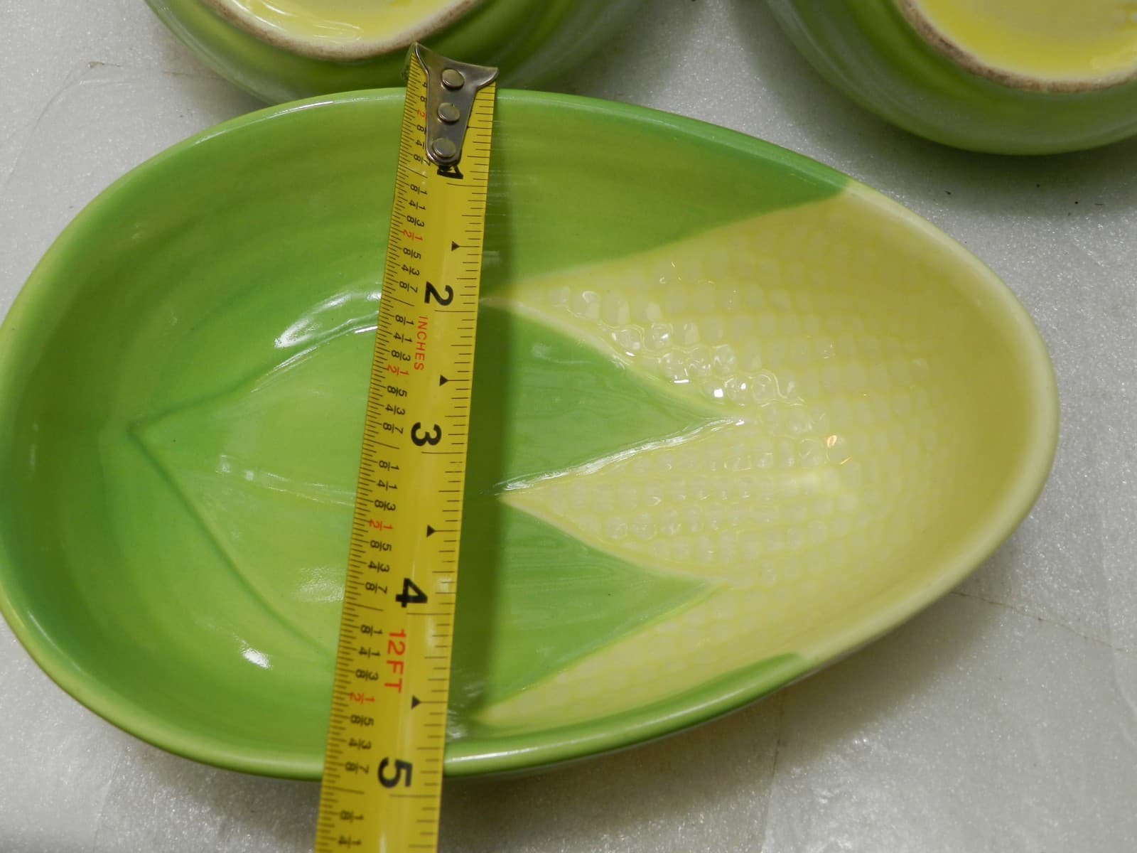 4 Terrace Ceramics Oval Corn Serving Dish Bowl 227 USA Cottage Vintage I49S - Thumbnail 11