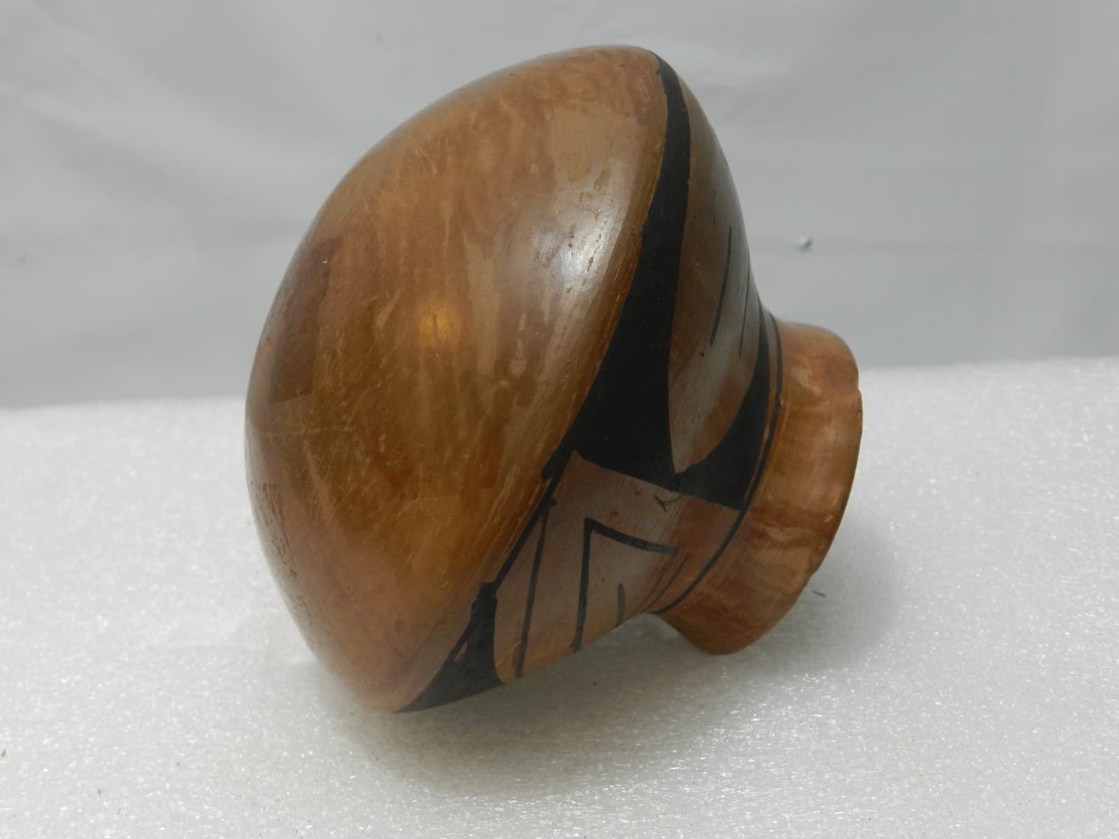Vintage Handmade, Hand-Coiled Mata Ortiz Pottery Olla Vase (M2S) - Thumbnail 6