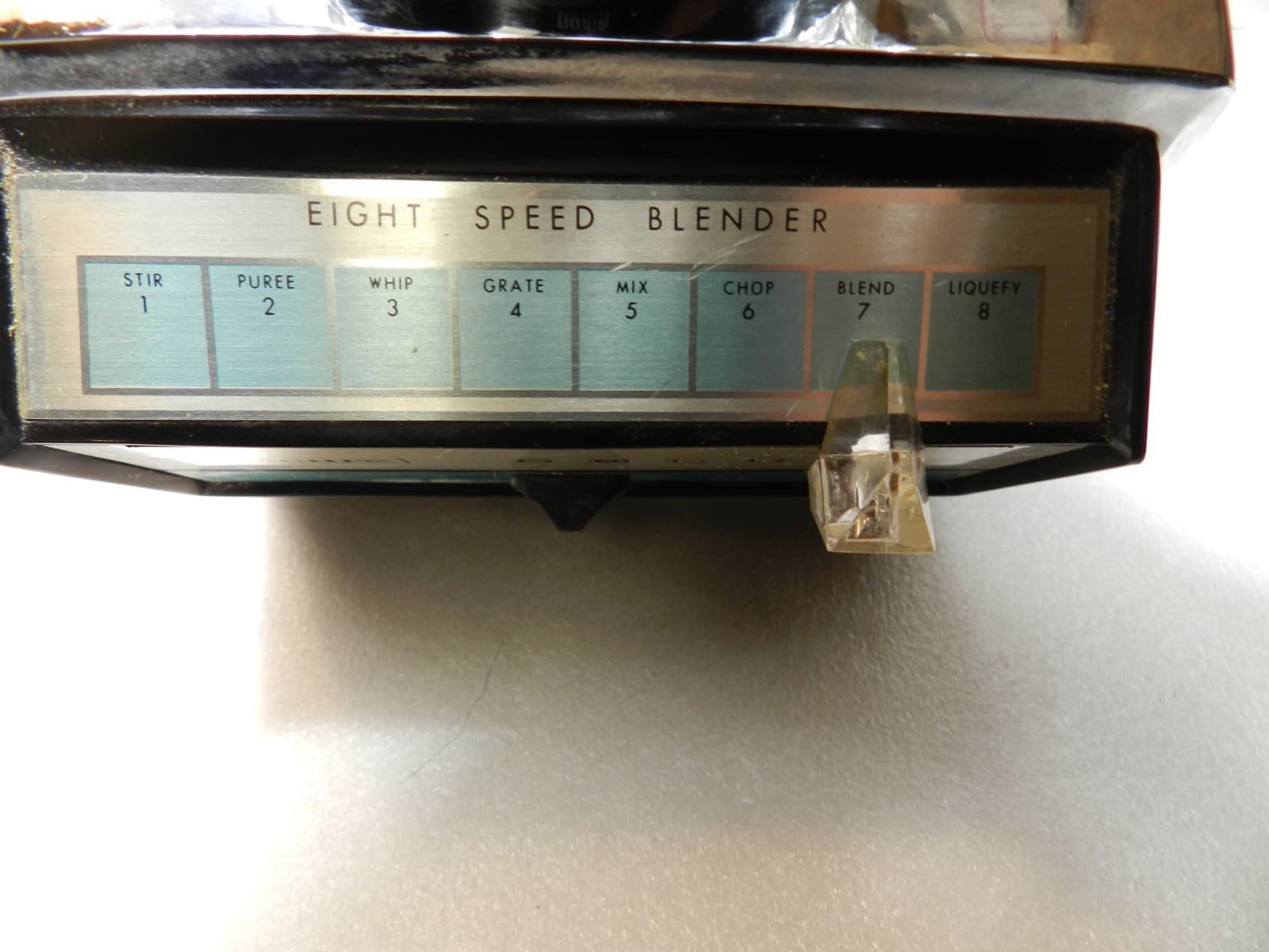 Vintage Sears Kenmore Deluxe 8 Speed 5 Cup Blender W Glass Pitcher & Cover A18 - Thumbnail 2
