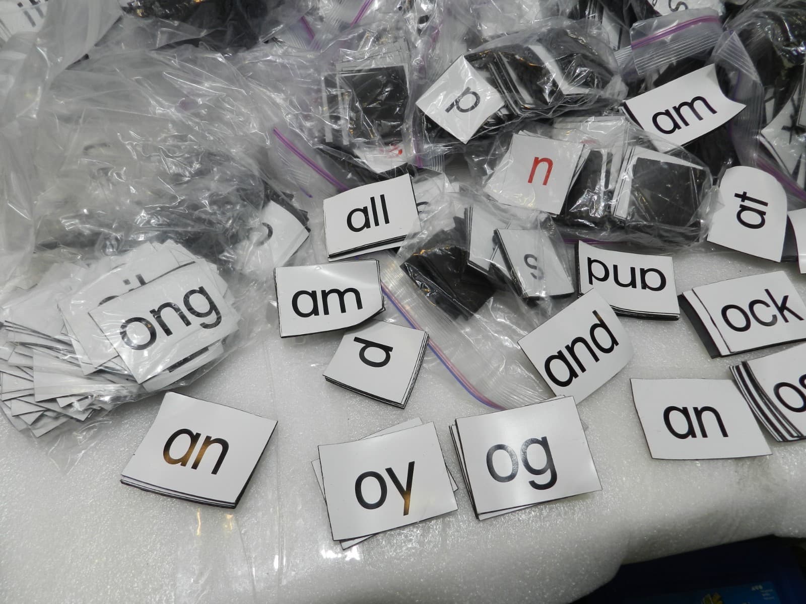 22lbs+ Magnetic Letters Phonics Spelling Reading Elementary home school (E37J) - Thumbnail 11