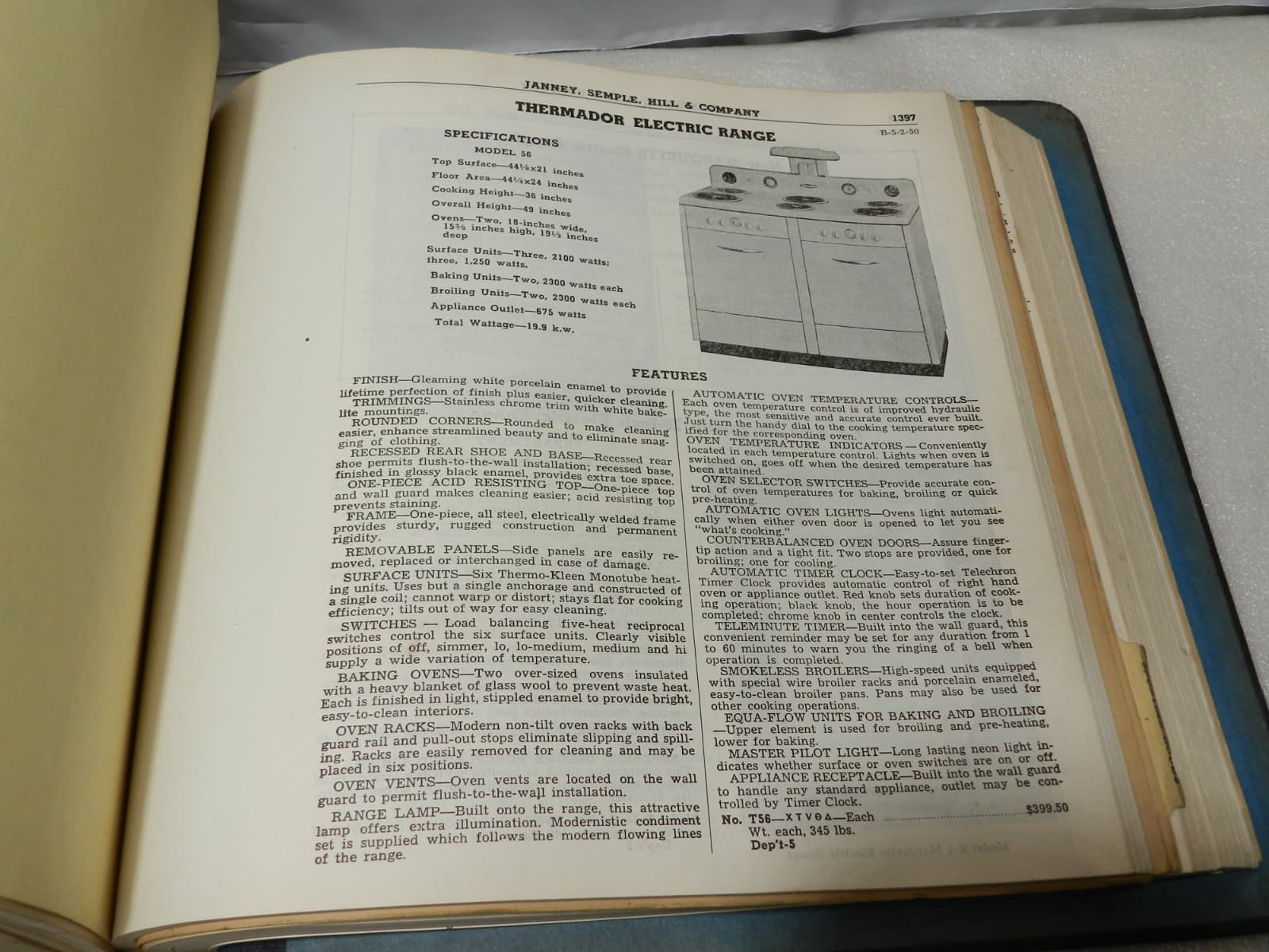 1949 Janney Semple Hill Minneapolis MN General Catalog Double Lok Binder A17JJ - Thumbnail 15