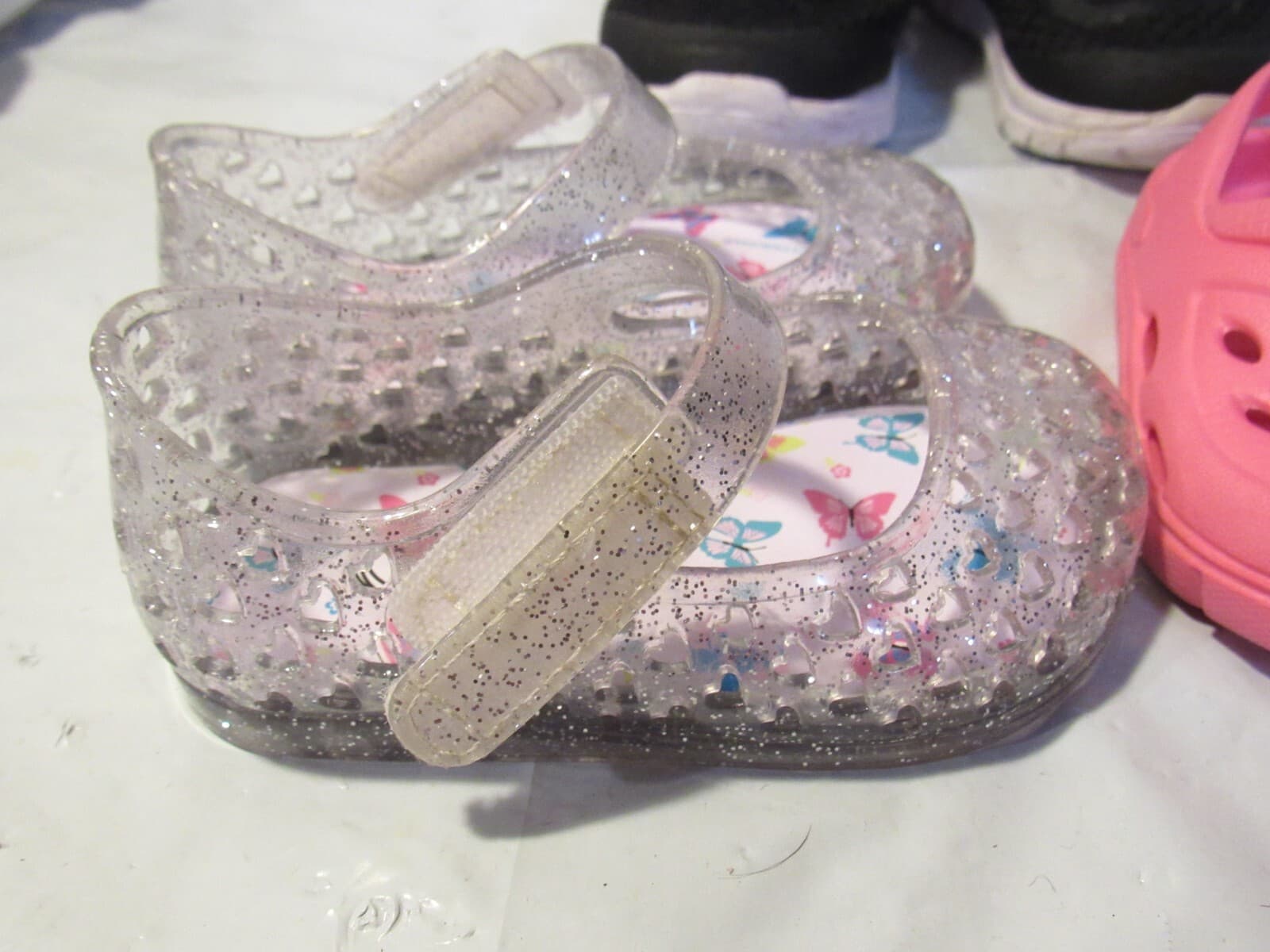 3 Pair Toddler Girls Shoes Champion Wonder Nation Sandals Size 3 B33M - Thumbnail 3
