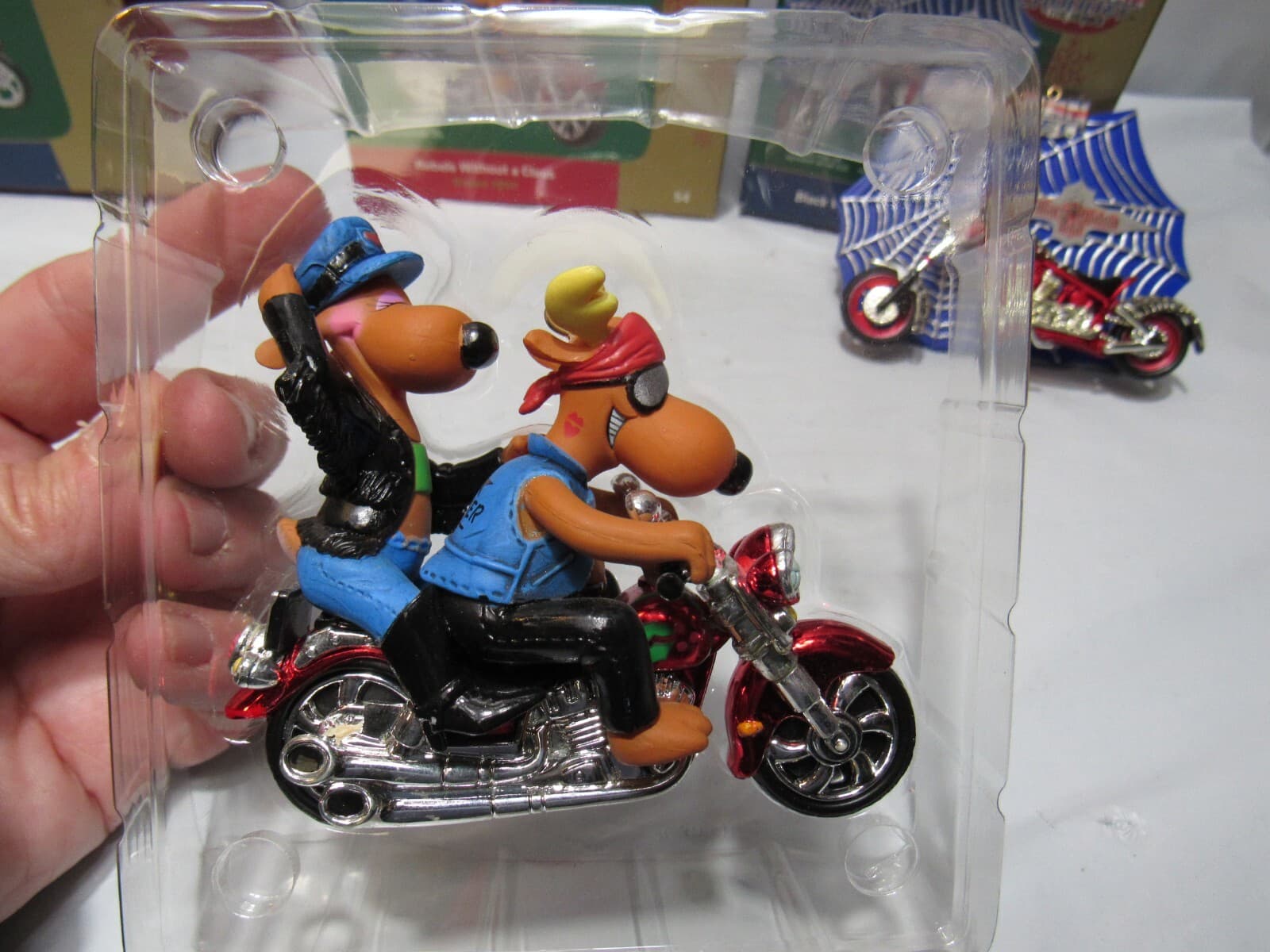 3 Carleton Cards American Chopper Christmas Motorcycle Heirloom Ornament P13M - Thumbnail 8